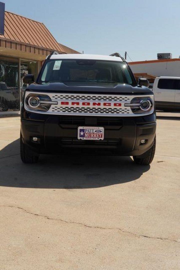 2025 Shadow Black /Navy Pier Ford Bronco Sport Heritage (3FMCR9GN0SR) with an 1.5L EcoBoost engine, Automatic transmission, located at 1105 E Mulberry, Kaufman, TX, 75142, (972) 962-2151, 32.589550, -96.300926 - Photo#6