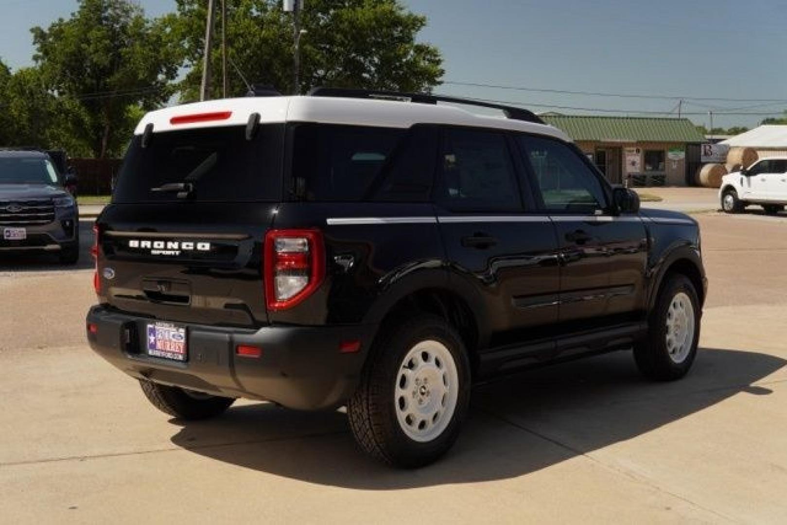 2025 Shadow Black /Navy Pier Ford Bronco Sport Heritage (3FMCR9GN0SR) with an 1.5L EcoBoost engine, Automatic transmission, located at 1105 E Mulberry, Kaufman, TX, 75142, (972) 962-2151, 32.589550, -96.300926- Photo#4
