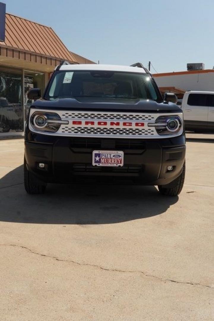 2025 Shadow Black /Navy Pier Ford Bronco Sport Heritage (3FMCR9GN0SR) with an 1.5L EcoBoost engine, Automatic transmission, located at 1105 E Mulberry, Kaufman, TX, 75142, (972) 962-2151, 32.589550, -96.300926- Photo#6