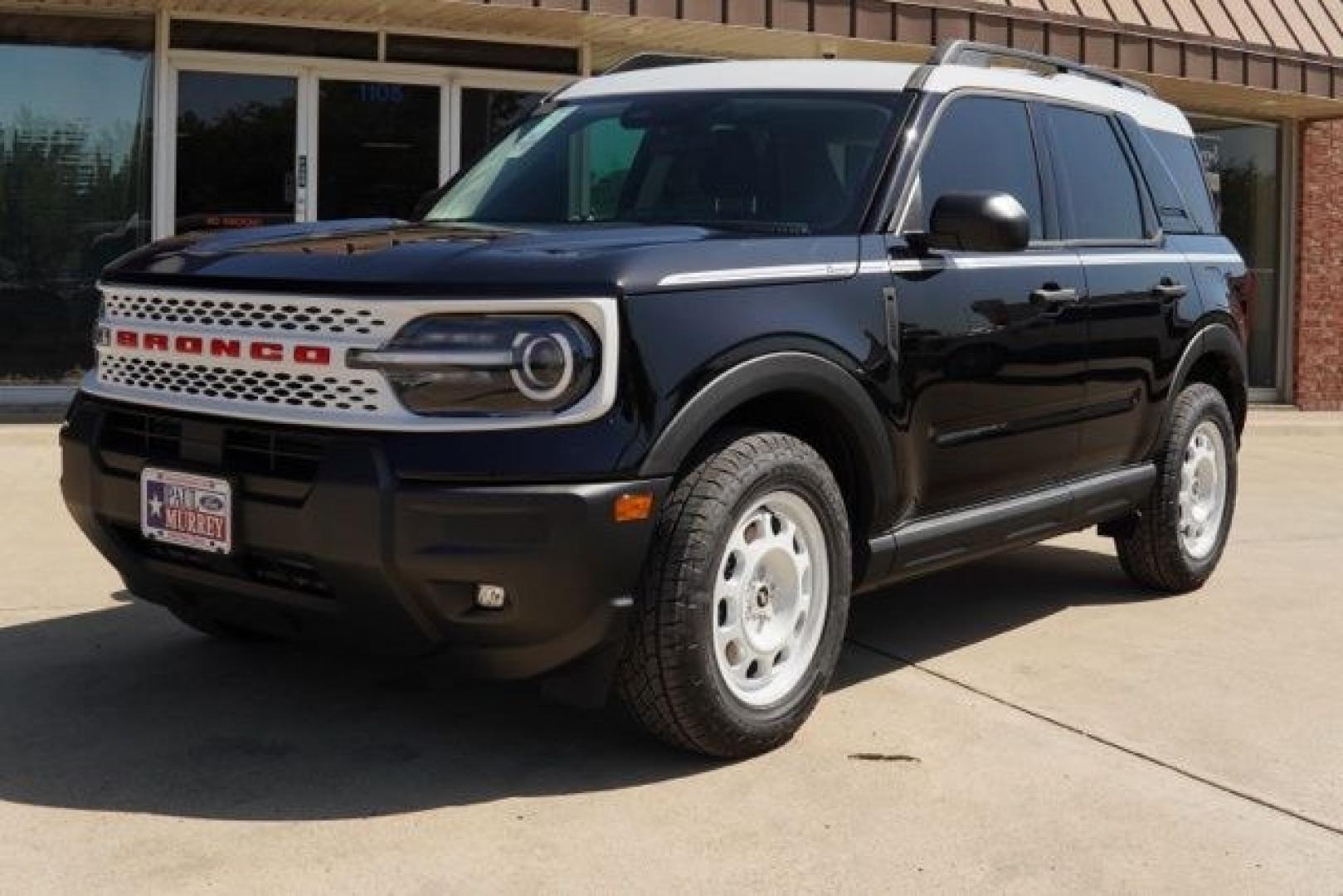 2025 Shadow Black /Navy Pier Ford Bronco Sport Heritage (3FMCR9GN0SR) with an 1.5L EcoBoost engine, Automatic transmission, located at 1105 E Mulberry, Kaufman, TX, 75142, (972) 962-2151, 32.589550, -96.300926- Photo#7