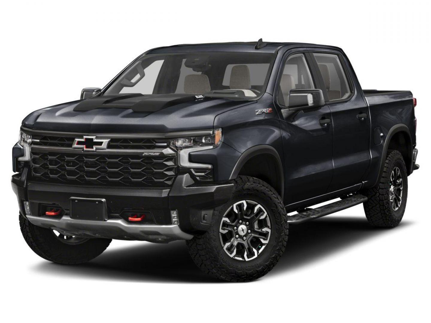 2024 Sterling Gray Metallic /Jet Black/Graystone Chevrolet Silverado 1500 ZR2 (3GCUDHEL5RG) with an EcoTec3 6.2L V8 engine, Automatic transmission, located at 1105 E Mulberry, Kaufman, TX, 75142, (972) 962-2151, 32.589550, -96.300926 - Sterling Gray Metallic 2024 Chevrolet Silverado 1500 4D Crew Cab ZR2 4WD 10-Speed Automatic EcoTec3 6.2L V8 10-Speed Automatic, 4WD, Jet Black/Graystone Leather.<br><br><br>Recent Arrival!<br><br><br>Please call Paul Murrey Ford Inc. In Kaufman Texas A Family Dealership Since 1952 Serving the Dallas - Photo#0