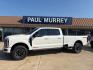2025 Star White Metallic Tri-Coat /Black Onyx Ford F-350SD Platinum (1FT8W3BMXSE) with an 6.7L High Output Power Stroke V8 Diesel engine, Automatic transmission, located at 1105 E Mulberry, Kaufman, TX, 75142, (972) 962-2151, 32.589550, -96.300926 - Star White Metallic Tri-Coat 2025 Ford F-350SD 4D Crew Cab Platinum 4WD 10-Speed Automatic 6.7L High Output Power Stroke V8 Diesel 4WD.<br><br><br>Please call Paul Murrey Ford Inc. In Kaufman Texas A Family Dealership Since 1952 Serving the Dallas Fort Worth and East Texas areas for over 70 years. P - Photo#0