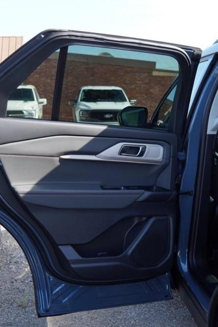 2025 Vapor Blue Metallic /Gray Ford Explorer Active (1FMUK7DH7SG) with an 2.3L EcoBoost I-4 engine, Automatic transmission, located at 1105 E Mulberry, Kaufman, TX, 75142, (972) 962-2151, 32.589550, -96.300926 - Blue Vapor 2025 Ford Explorer 4D Sport Utility Active RWD 10-Speed Automatic 2.3L EcoBoost I-4<br><br>Recent Arrival! 20/29 City/Highway MPG<br><br><br>Please call Paul Murrey Ford Inc. In Kaufman Texas A Family Dealership Since 1952 Serving the Dallas Fort Worth and East Texas areas for over 70 yea - Photo#42