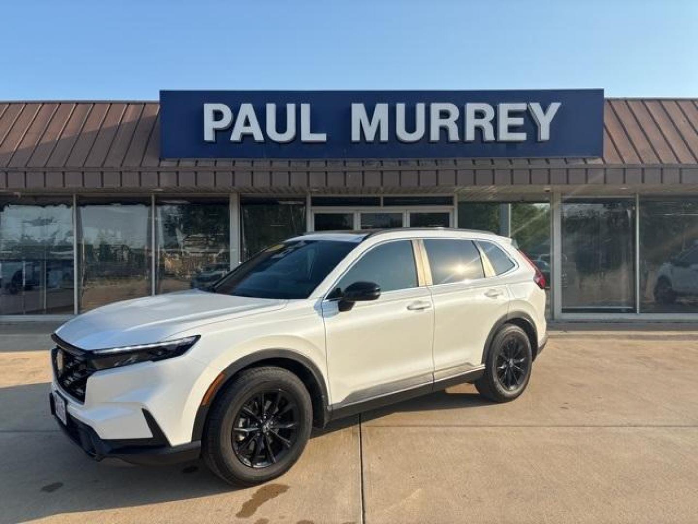 2024 Platinum White Pearl /Black Honda CR-V Hybrid Sport-L (7FARS6H87RE) with an 2.0L I4 DOHC 16V engine, CVT transmission, located at 1105 E Mulberry, Kaufman, TX, 75142, (972) 962-2151, 32.589550, -96.300926 - White 2024 Honda CR-V Hybrid 4D Sport Utility Sport-L AWD eCVT 2.0L I4 DOHC 16V 2.0L I4 DOHC 16V.<br><br><br>Recent Arrival! 40/34 City/Highway MPG<br><br><br>Please call Paul Murrey Ford Inc. In Kaufman Texas A Family Dealership Since 1952 Serving the Dallas Fort Worth and East Texas areas for over - Photo#0