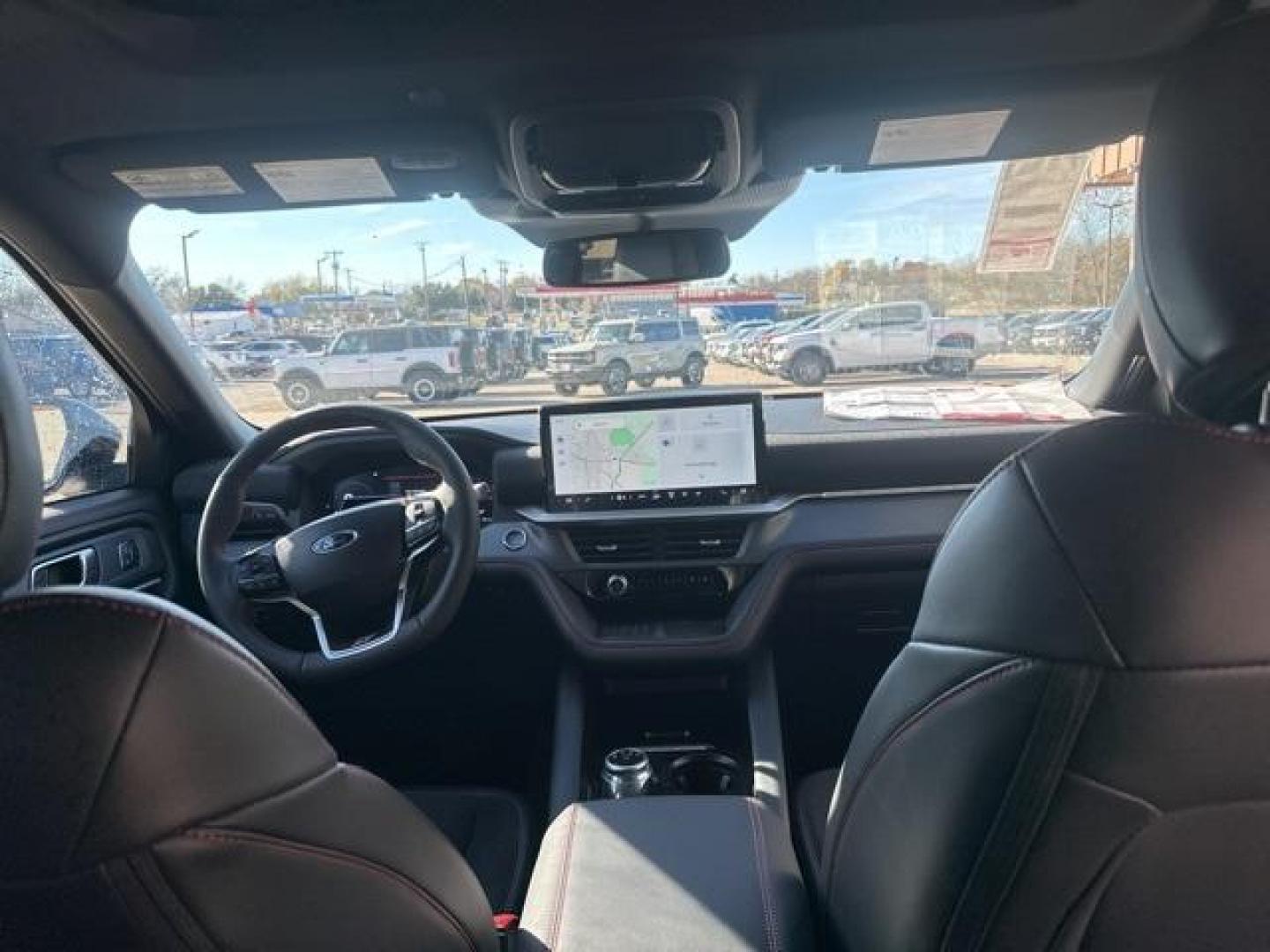 2025 White Metallic /Onyx Ford Explorer ST (1FMWK8GC4SG) with an 3.0L EcoBoost V6 engine, Automatic transmission, located at 1105 E Mulberry, Kaufman, TX, 75142, (972) 962-2151, 32.589550, -96.300926 - $4,946 off MSRP!<br><br>4WD.<br>Star White Metallic Tri-Coat 2025 Ford Explorer 4D Sport Utility ST 4WD 10-Speed Automatic 3.0L EcoBoost V6 18/25 City/Highway MPG Price includes: $1000 - Final Days Mega Bonus Cash. Exp. 01/02/2026 $1500 - Bonus Customer Cash. Exp. 01/05/2026 - Photo#16