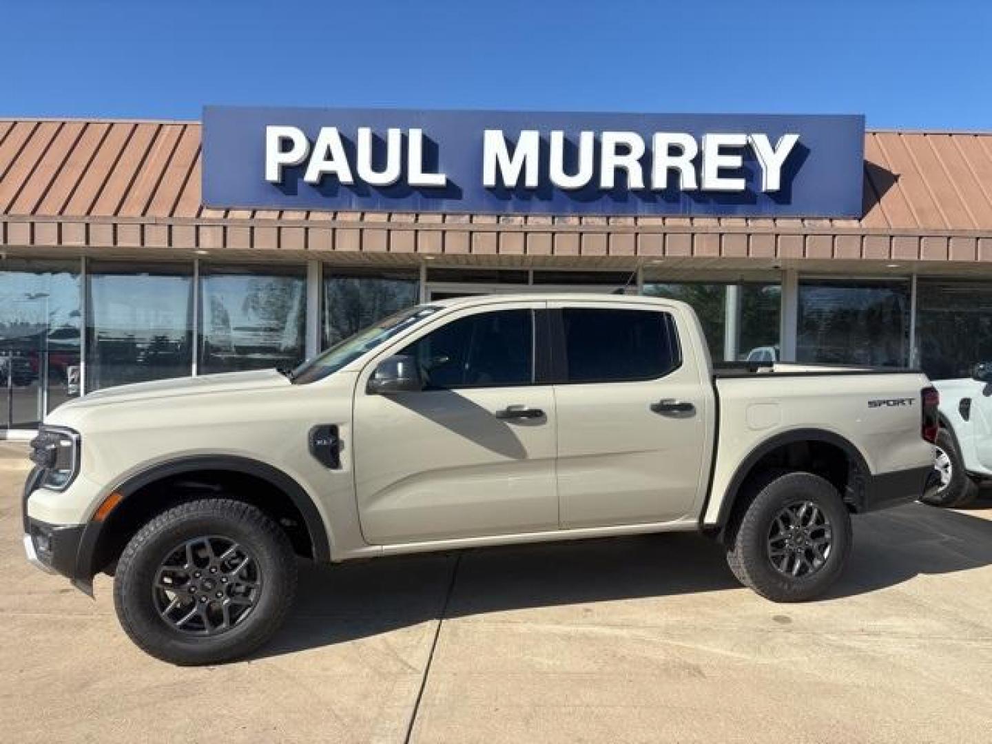 2025 Desert Sand /Ebony Ford Ranger XLT (1FTER4GH5SL) with an EcoBoost 2.3L I4 GTDi DOHC Turbocharged VCT engine, Automatic transmission, located at 1105 E Mulberry, Kaufman, TX, 75142, (972) 962-2151, 32.589550, -96.300926 - Desert Sand 2025 Ford Ranger 4D Crew Cab XLT RWD 10-Speed Automatic EcoBoost 2.3L I4 GTDi DOHC Turbocharged VCT - Photo#0