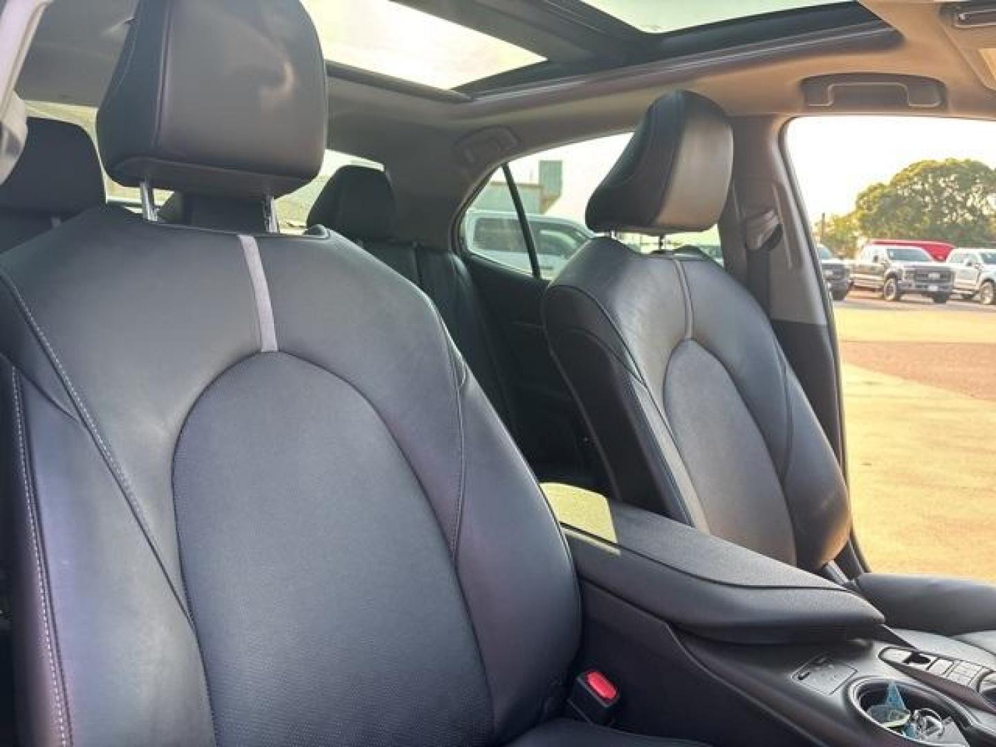2021 Midnight Black Metallic Toyota Camry XSE (4T1K61AK4MU) with an 2.5L I4 DOHC 16V engine, Automatic transmission, located at 1105 E Mulberry, Kaufman, TX, 75142, (972) 962-2151, 32.589550, -96.300926 - Black 2021 Toyota Camry 4D Sedan XSE FWD 8-Speed Automatic 2.5L I4 DOHC 16V Leather.<br><br><br>Recent Arrival! 27/38 City/Highway MPG<br><br><br>Please call Paul Murrey Ford Inc. In Kaufman Texas A Family Dealership Since 1952 Serving the Dallas Fort Worth and East Texas areas for over 70 years. Pl - Photo#16