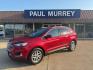 2022 Rapid Red Metallic Tinted Clearcoat /Dune Ford Edge SEL (2FMPK4J99NB) with an EcoBoost 2.0L I4 GTDi DOHC Turbocharged VCT engine, Automatic transmission, located at 1105 E Mulberry, Kaufman, TX, 75142, (972) 962-2151, 32.589550, -96.300926 - Rapid Red Metallic Tinted Clearcoat 2022 Ford Edge 4D Sport Utility SEL AWD 8-Speed Automatic EcoBoost 2.0L I4 GTDi DOHC Turbocharged VCT AWD.<br><br><br>Recent Arrival! Odometer is 20452 miles below market average! 21/28 City/Highway MPG<br><br><br>Please call Paul Murrey Ford Inc. In Kaufman Texas - Photo#0