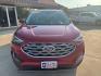 2022 Rapid Red Metallic Tinted Clearcoat /Dune Ford Edge SEL (2FMPK4J99NB) with an EcoBoost 2.0L I4 GTDi DOHC Turbocharged VCT engine, Automatic transmission, located at 1105 E Mulberry, Kaufman, TX, 75142, (972) 962-2151, 32.589550, -96.300926 - Rapid Red Metallic Tinted Clearcoat 2022 Ford Edge 4D Sport Utility SEL AWD 8-Speed Automatic EcoBoost 2.0L I4 GTDi DOHC Turbocharged VCT AWD.<br><br><br>Recent Arrival! Odometer is 20452 miles below market average! 21/28 City/Highway MPG<br><br><br>Please call Paul Murrey Ford Inc. In Kaufman Texas - Photo#6