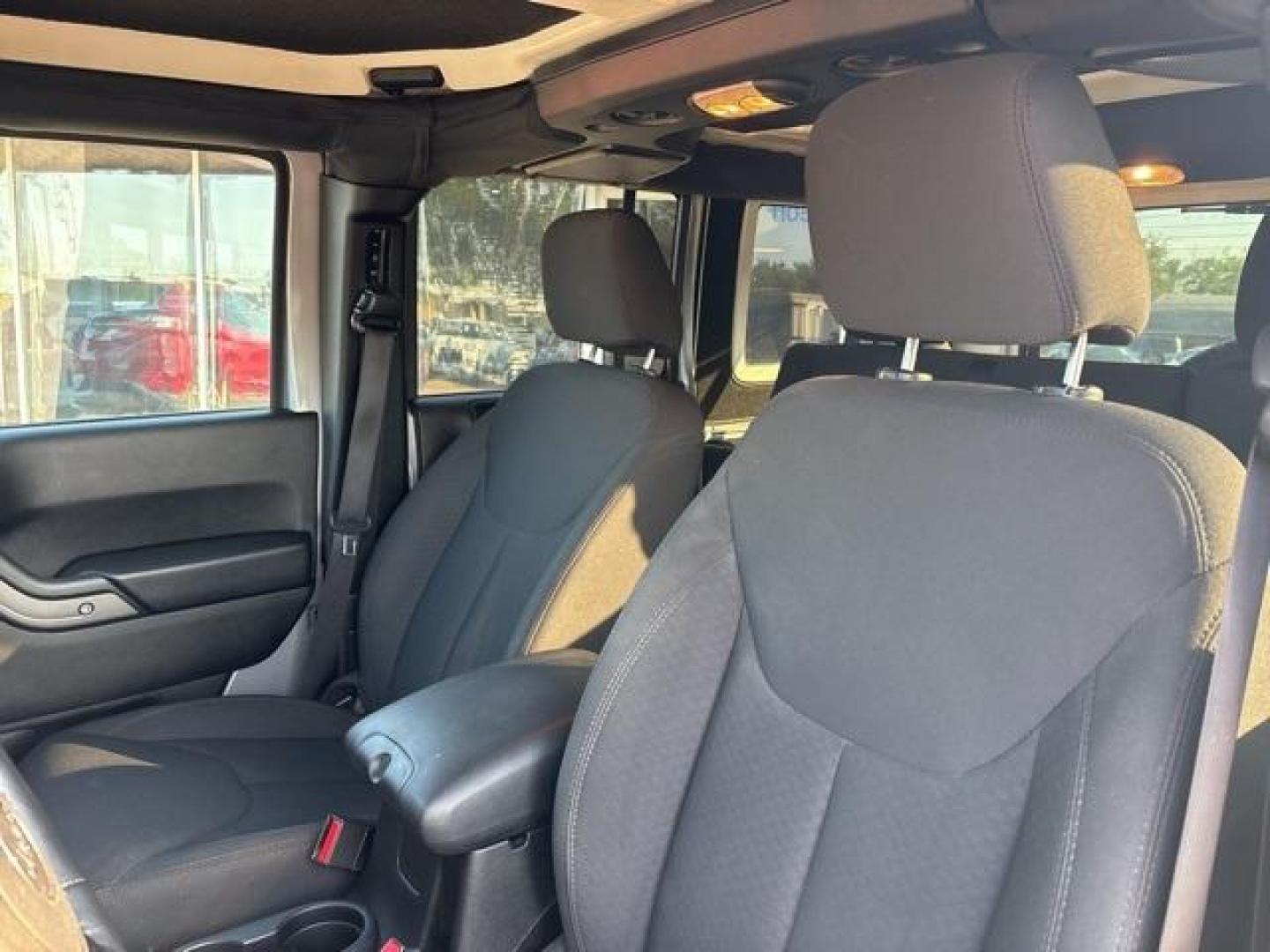2018 Billet Silver Metallic Clearcoat /Black Jeep Wrangler JK Unlimited Sport (1C4BJWDG6JL) with an 3.6L V6 24V VVT engine, Automatic transmission, located at 1105 E Mulberry, Kaufman, TX, 75142, (972) 962-2151, 32.589550, -96.300926 - Photo#11
