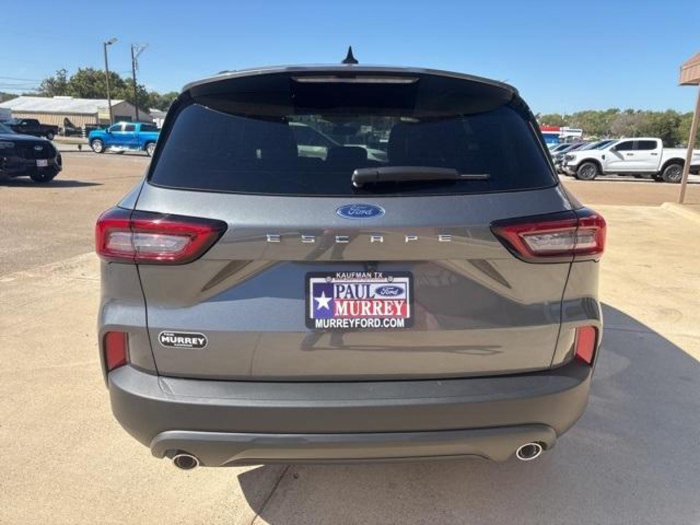 2025 Gray Metallic /Ebony Ford Escape ST-Line (1FMCU0MN2SU) with an 1.5L EcoBoost engine, Automatic transmission, located at 1105 E Mulberry, Kaufman, TX, 75142, (972) 962-2151, 32.589550, -96.300926 - Carbonized Gray Metallic 2025 Ford Escape 4D Sport Utility ST-Line FWD 8-Speed Automatic 1.5L EcoBoost<br><br>27/34 City/Highway MPG Price includes: $4000 - Bonus Customer Cash. Exp. 01/05/2026 - Photo#4