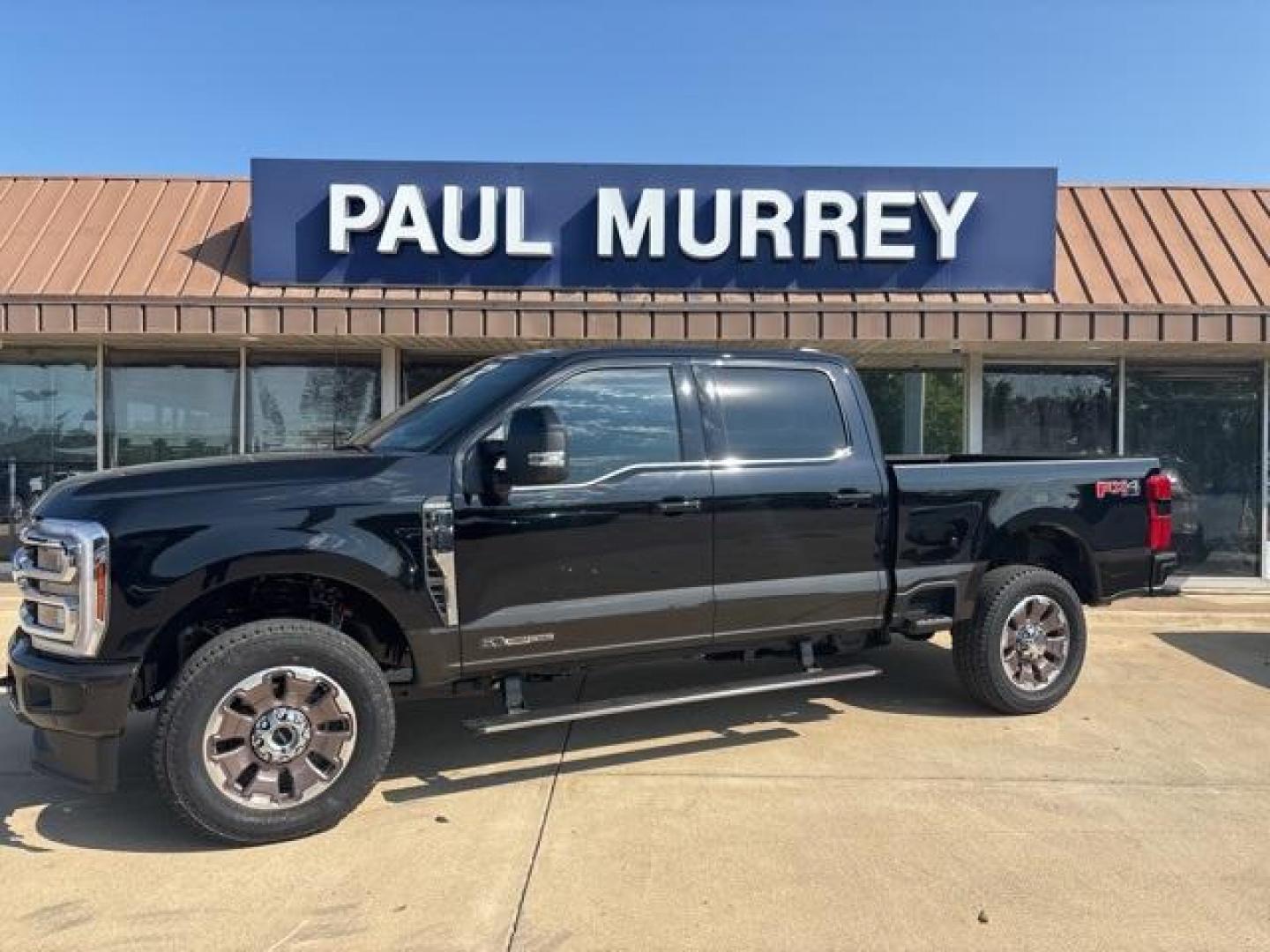2025 Agate Black Metallic /40 Console 40 Seat Ford F-250SD King Ranch (1FT8W2BT3SE) with an Power Stroke 6.7L V8 DI 32V OHV Turbodiesel engine, Automatic transmission, located at 1105 E Mulberry, Kaufman, TX, 75142, (972) 962-2151, 32.589550, -96.300926 - Photo#0