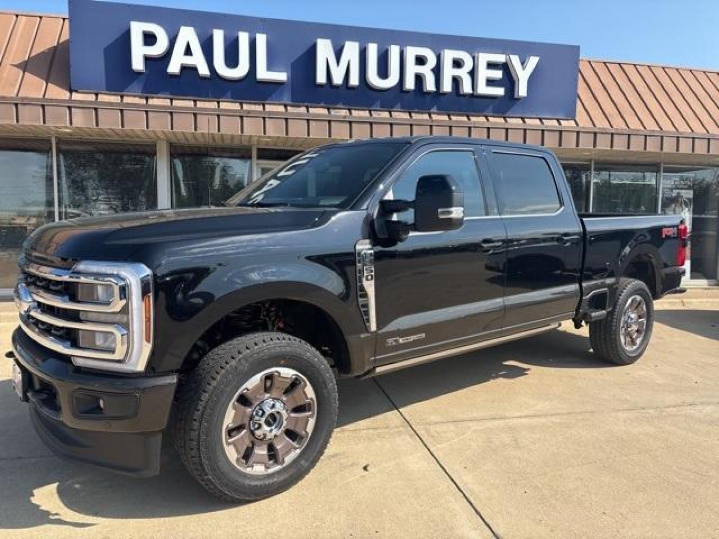 2025 Agate Black Metallic /40 Console 40 Seat Ford F-250SD King Ranch (1FT8W2BT3SE) with an Power Stroke 6.7L V8 DI 32V OHV Turbodiesel engine, Automatic transmission, located at 1105 E Mulberry, Kaufman, TX, 75142, (972) 962-2151, 32.589550, -96.300926 - Photo#2