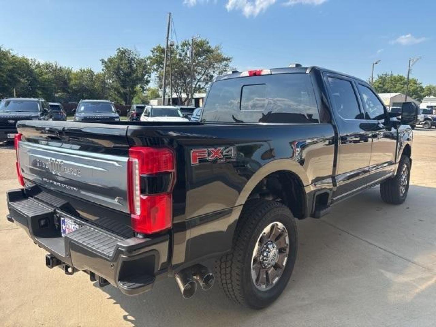 2025 Agate Black Metallic /40 Console 40 Seat Ford F-250SD King Ranch (1FT8W2BT3SE) with an Power Stroke 6.7L V8 DI 32V OHV Turbodiesel engine, Automatic transmission, located at 1105 E Mulberry, Kaufman, TX, 75142, (972) 962-2151, 32.589550, -96.300926 - Photo#5