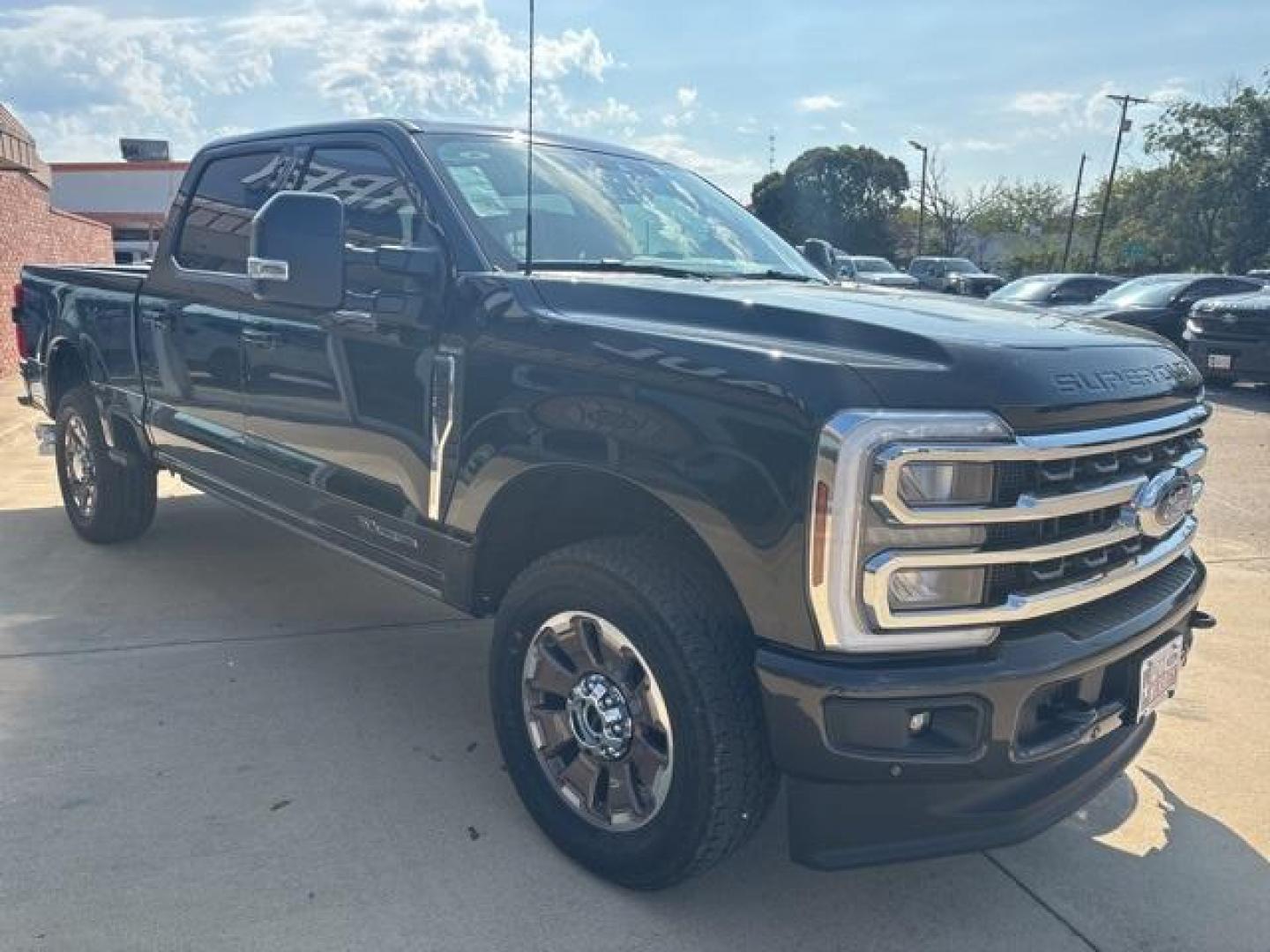 2025 Agate Black Metallic /40 Console 40 Seat Ford F-250SD King Ranch (1FT8W2BT3SE) with an Power Stroke 6.7L V8 DI 32V OHV Turbodiesel engine, Automatic transmission, located at 1105 E Mulberry, Kaufman, TX, 75142, (972) 962-2151, 32.589550, -96.300926 - Photo#6