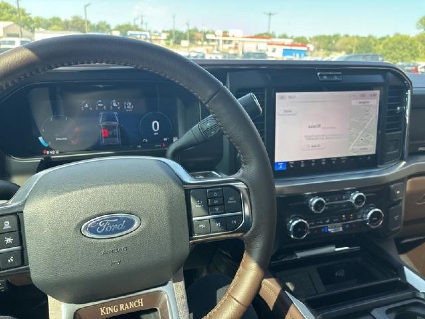 2025 Agate Black Metallic /40 Console 40 Seat Ford F-250SD King Ranch (1FT8W2BT3SE) with an Power Stroke 6.7L V8 DI 32V OHV Turbodiesel engine, Automatic transmission, located at 1105 E Mulberry, Kaufman, TX, 75142, (972) 962-2151, 32.589550, -96.300926 - Photo#21