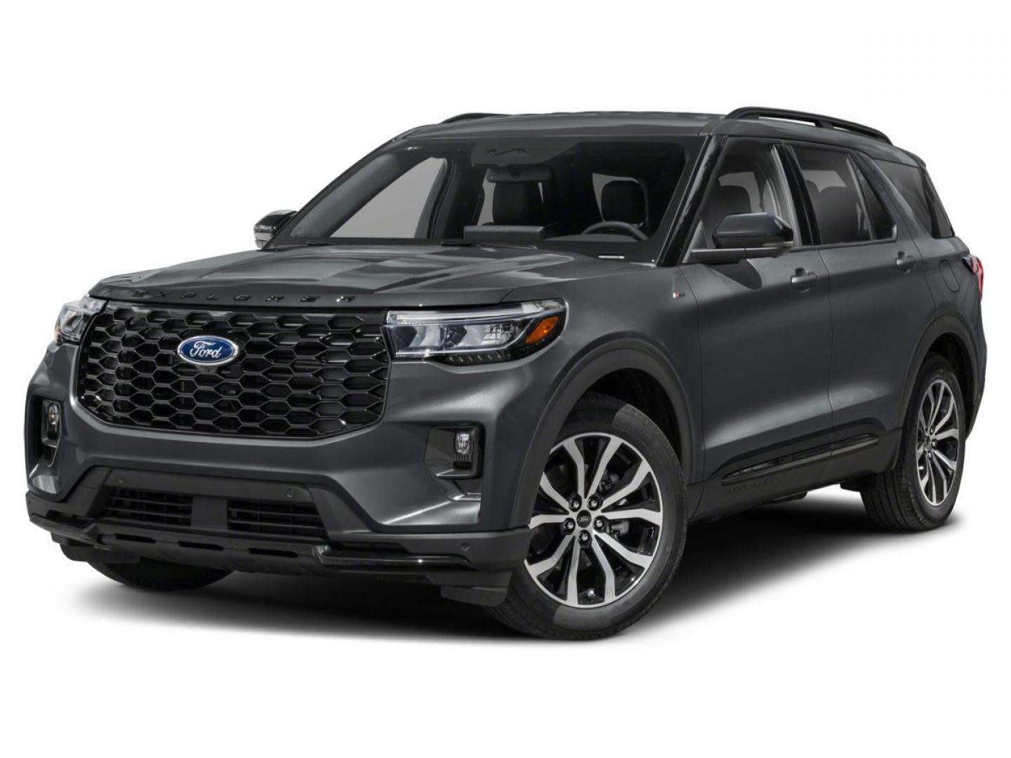 2025 Carbonized Gray Metallic /Onyx Interior Ford Explorer ST-Line (1FMUK7KH7SG) with an 2.3L EcoBoost I-4 engine, Automatic transmission, located at 1105 E Mulberry, Kaufman, TX, 75142, (972) 962-2151, 32.589550, -96.300926 - Carbonized Gray Metallic 2025 Ford Explorer 4D Sport Utility ST-Line RWD 10-Speed Automatic 2.3L EcoBoost I-4<br><br>Recent Arrival! 20/29 City/Highway MPG<br><br><br>Please call Paul Murrey Ford Inc. In Kaufman Texas A Family Dealership Since 1952 Serving the Dallas Fort Worth and East Texas areas - Photo#0