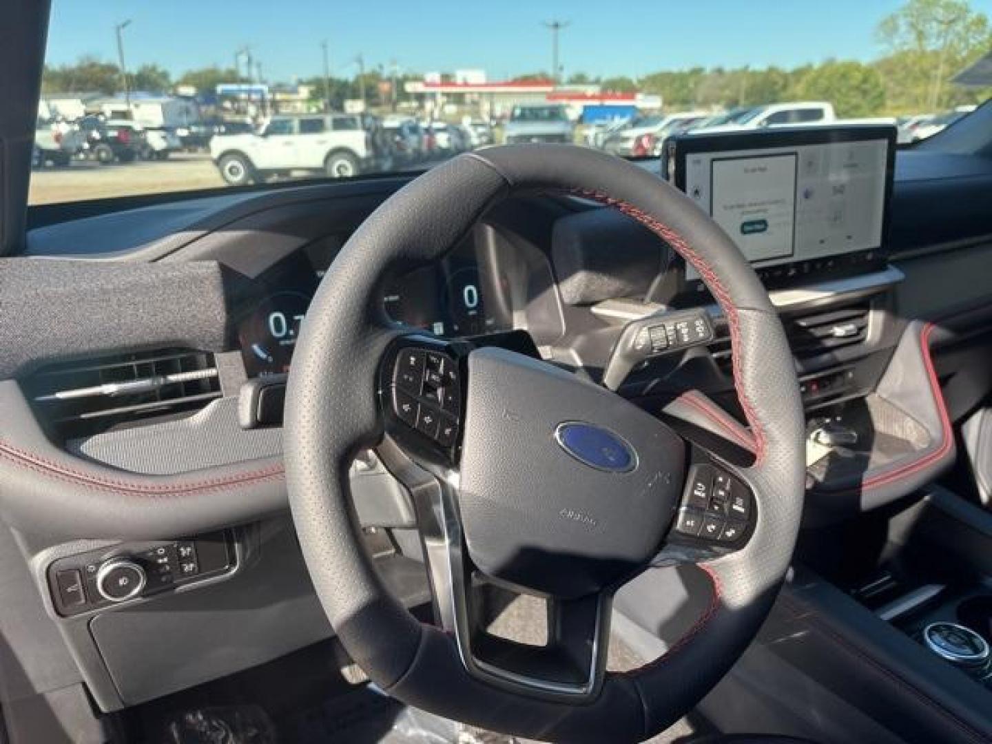 2025 Black Metallic /Onyx Ford Explorer ST-Line (1FMUK7KH1SG) with an 2.3L EcoBoost I-4 engine, Automatic transmission, located at 1105 E Mulberry, Kaufman, TX, 75142, (972) 962-2151, 32.589550, -96.300926 - Photo#12