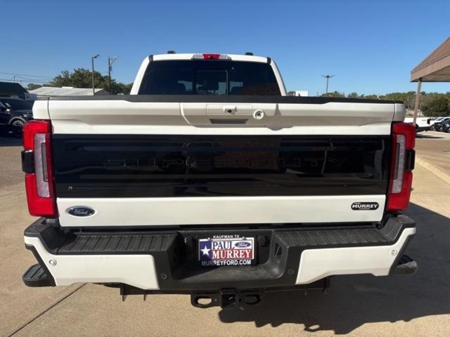 2026 Star White Metallic Tri-Coat /Black Onyx Ford F-250SD Platinum (1FT8W2BM1TE) with an 6.7L High Output Power Stroke V8 Diesel engine, Automatic transmission, located at 1105 E Mulberry, Kaufman, TX, 75142, (972) 962-2151, 32.589550, -96.300926 - Photo#4