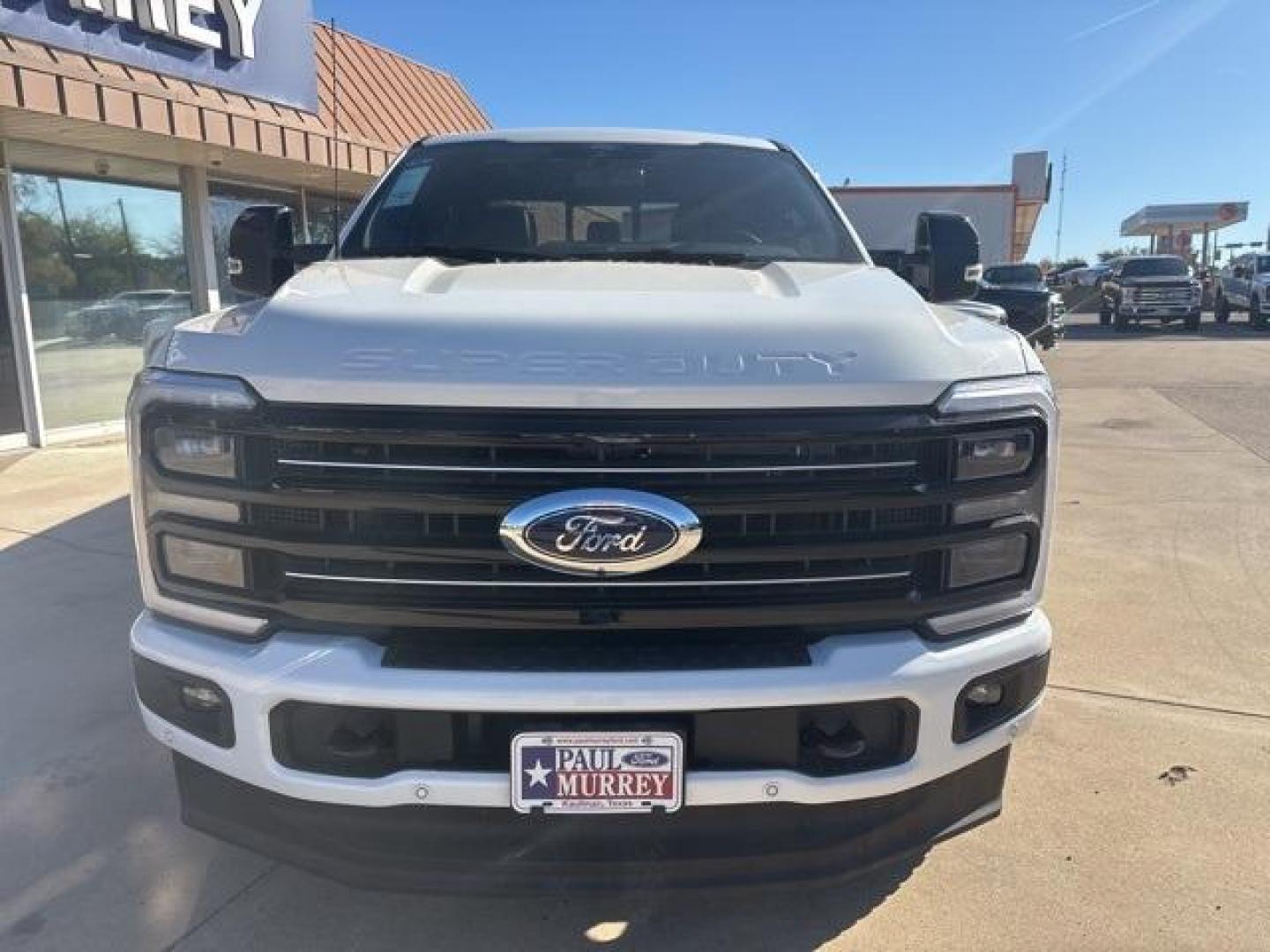 2026 Star White Metallic Tri-Coat /Black Onyx Ford F-250SD Platinum (1FT8W2BM1TE) with an 6.7L High Output Power Stroke V8 Diesel engine, Automatic transmission, located at 1105 E Mulberry, Kaufman, TX, 75142, (972) 962-2151, 32.589550, -96.300926 - Photo#7