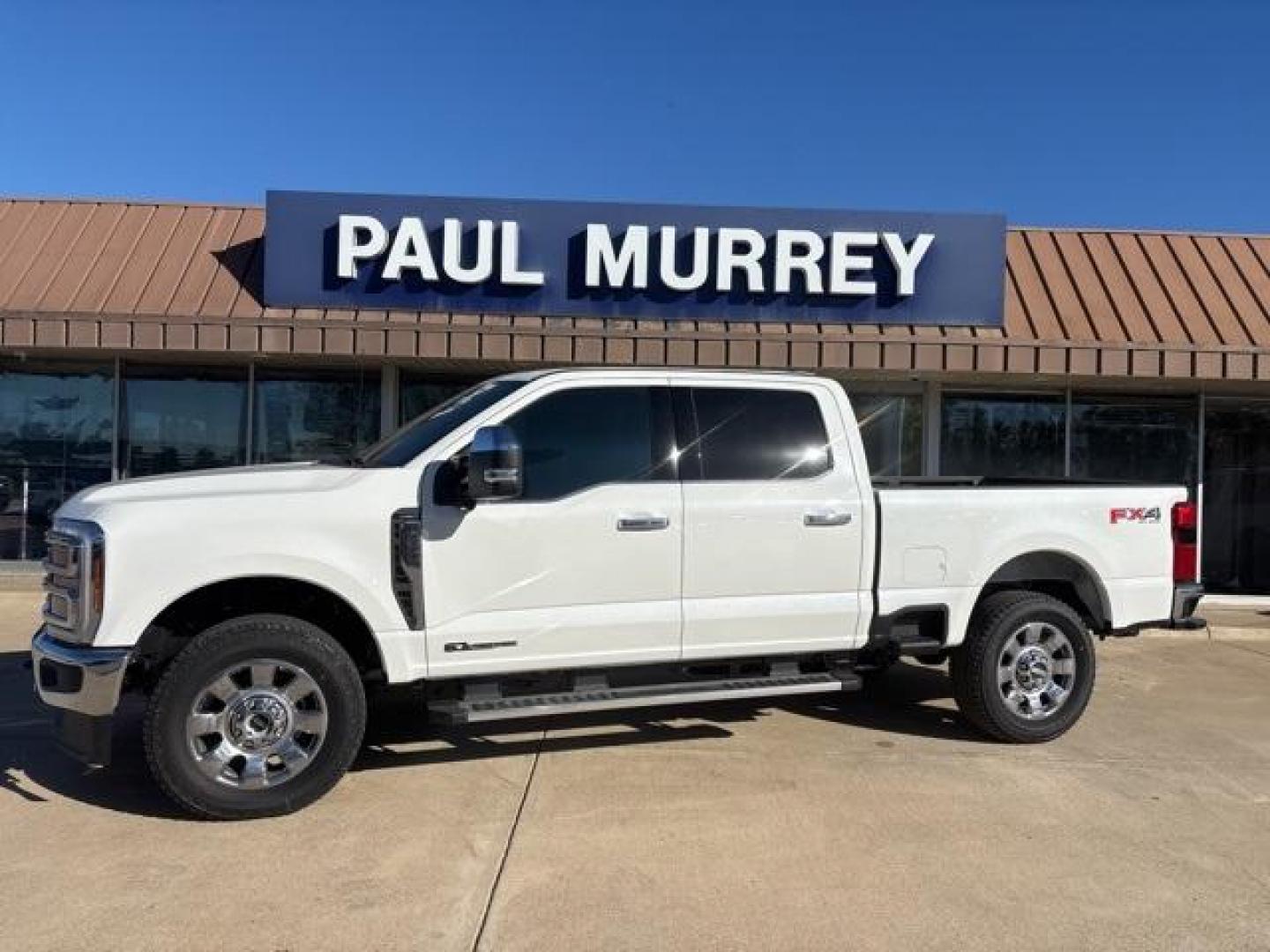 2026 Star White Metallic Tri-Coat /Black Onyx Ford F-250SD Lariat (1FT8W2BTXTE) with an Power Stroke 6.7L V8 DI 32V OHV Turbodiesel engine, Automatic transmission, located at 1105 E Mulberry, Kaufman, TX, 75142, (972) 962-2151, 32.589550, -96.300926 - Star White Metallic Tri-Coat 2026 Ford F-250SD 4D Crew Cab Lariat 4WD 10-Speed Automatic Power Stroke 6.7L V8 DI 32V OHV Turbodiesel 4WD. - Photo#0