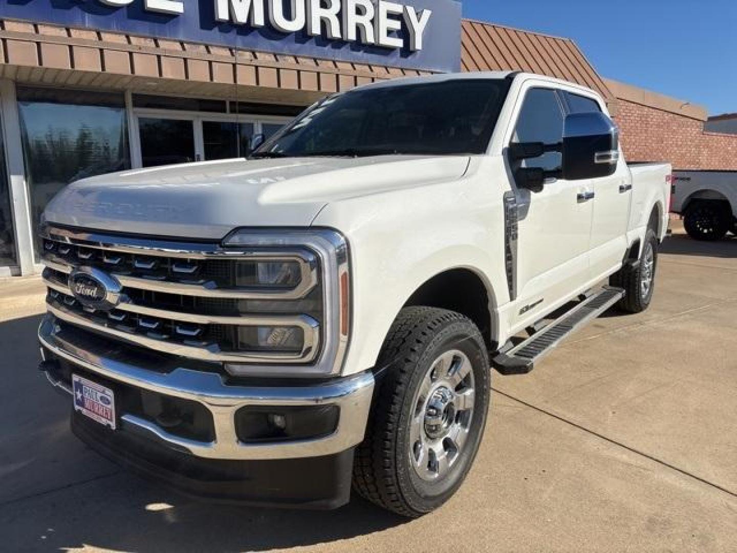 2026 Star White Metallic Tri-Coat /Black Onyx Ford F-250SD Lariat (1FT8W2BTXTE) with an Power Stroke 6.7L V8 DI 32V OHV Turbodiesel engine, Automatic transmission, located at 1105 E Mulberry, Kaufman, TX, 75142, (972) 962-2151, 32.589550, -96.300926 - Star White Metallic Tri-Coat 2026 Ford F-250SD 4D Crew Cab Lariat 4WD 10-Speed Automatic Power Stroke 6.7L V8 DI 32V OHV Turbodiesel 4WD. - Photo#1