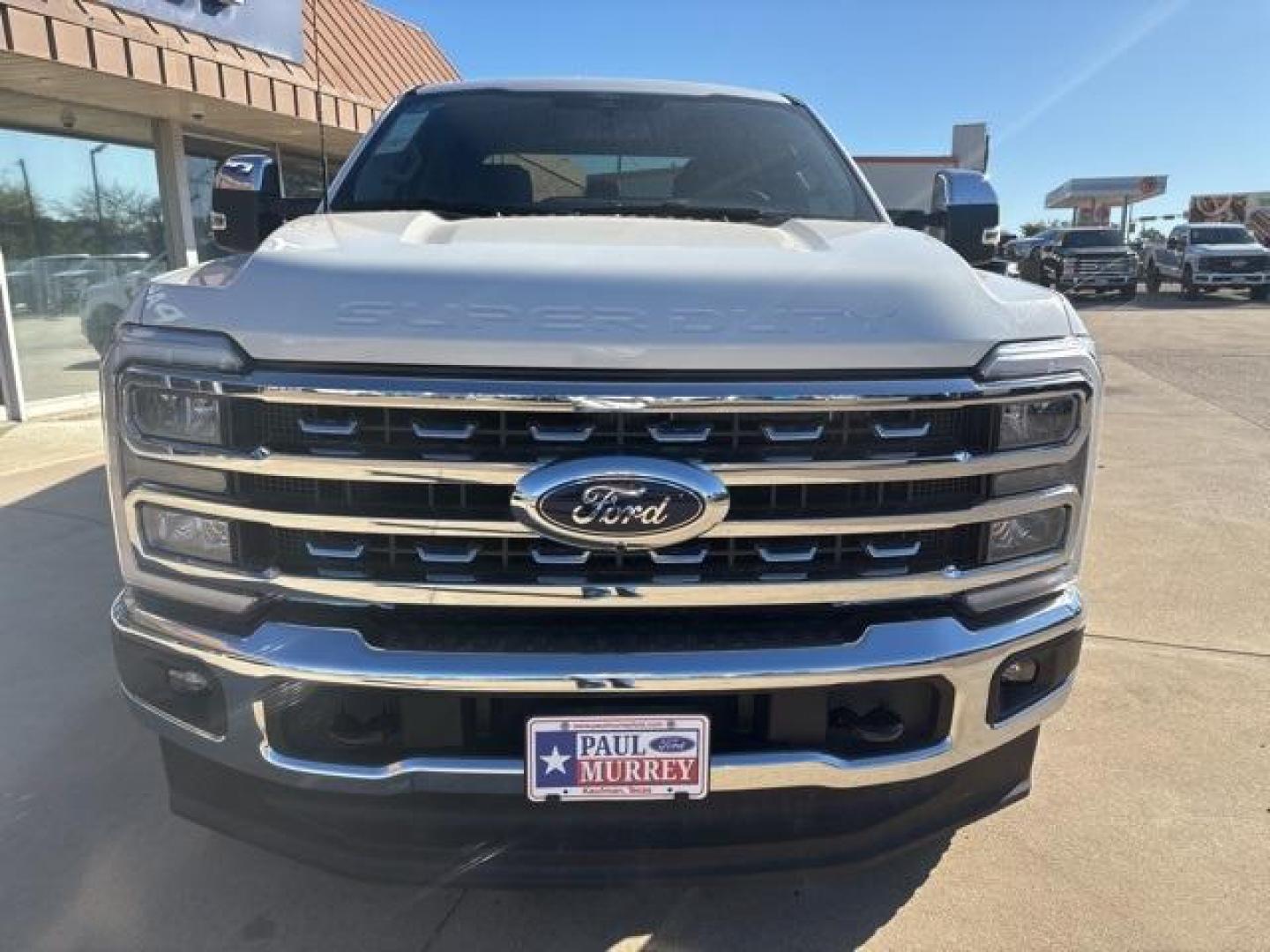 2026 Star White Metallic Tri-Coat /Black Onyx Ford F-250SD Lariat (1FT8W2BTXTE) with an Power Stroke 6.7L V8 DI 32V OHV Turbodiesel engine, Automatic transmission, located at 1105 E Mulberry, Kaufman, TX, 75142, (972) 962-2151, 32.589550, -96.300926 - Star White Metallic Tri-Coat 2026 Ford F-250SD 4D Crew Cab Lariat 4WD 10-Speed Automatic Power Stroke 6.7L V8 DI 32V OHV Turbodiesel 4WD. - Photo#7