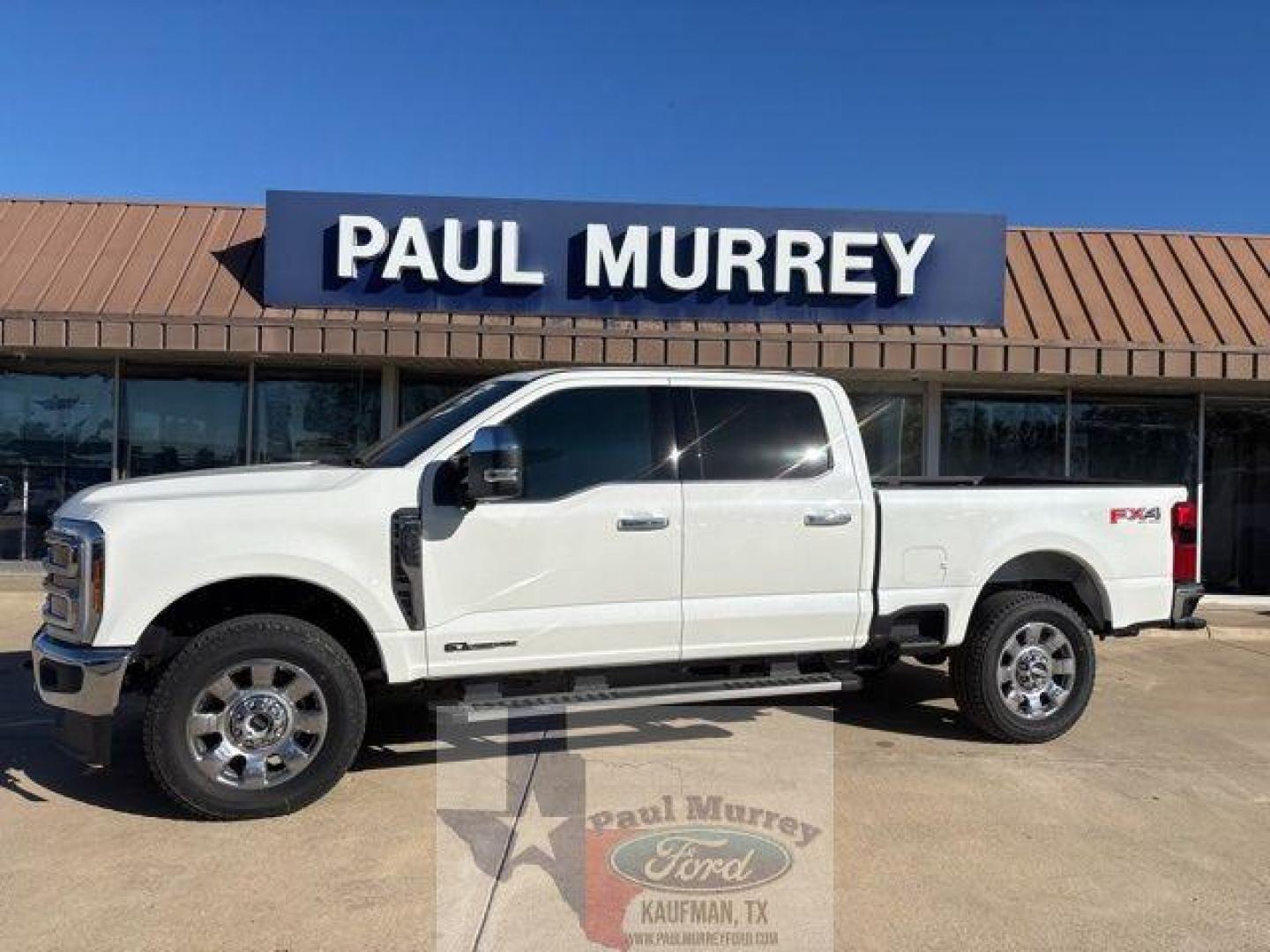 2026 White Metallic /Black Onyx Ford F-250SD Lariat (1FT8W2BTXTE) with an Power Stroke 6.7L V8 DI 32V OHV Turbodiesel engine, Automatic transmission, located at 1105 E Mulberry, Kaufman, TX, 75142, (972) 962-2151, 32.589550, -96.300926 - $4,291 off MSRP!<br><br>4WD.<br>Star White Metallic Tri-Coat 2026 Ford F-250SD 4D Crew Cab Lariat 4WD 10-Speed Automatic Power Stroke 6.7L V8 DI 32V OHV Turbodiesel - Photo#0