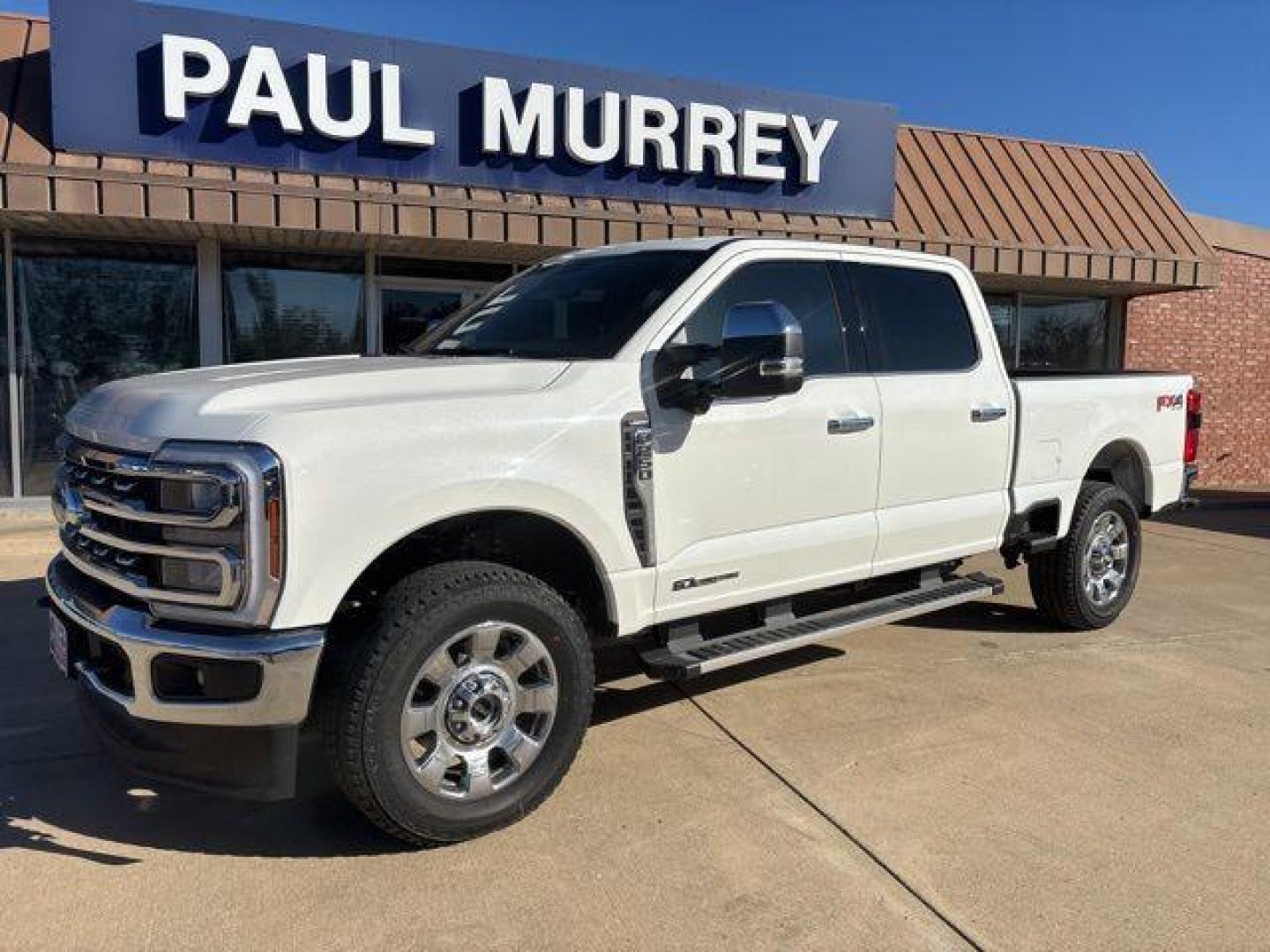 2026 White Metallic /Black Onyx Ford F-250SD Lariat (1FT8W2BTXTE) with an Power Stroke 6.7L V8 DI 32V OHV Turbodiesel engine, Automatic transmission, located at 1105 E Mulberry, Kaufman, TX, 75142, (972) 962-2151, 32.589550, -96.300926 - $4,291 off MSRP!<br><br>4WD.<br>Star White Metallic Tri-Coat 2026 Ford F-250SD 4D Crew Cab Lariat 4WD 10-Speed Automatic Power Stroke 6.7L V8 DI 32V OHV Turbodiesel - Photo#2