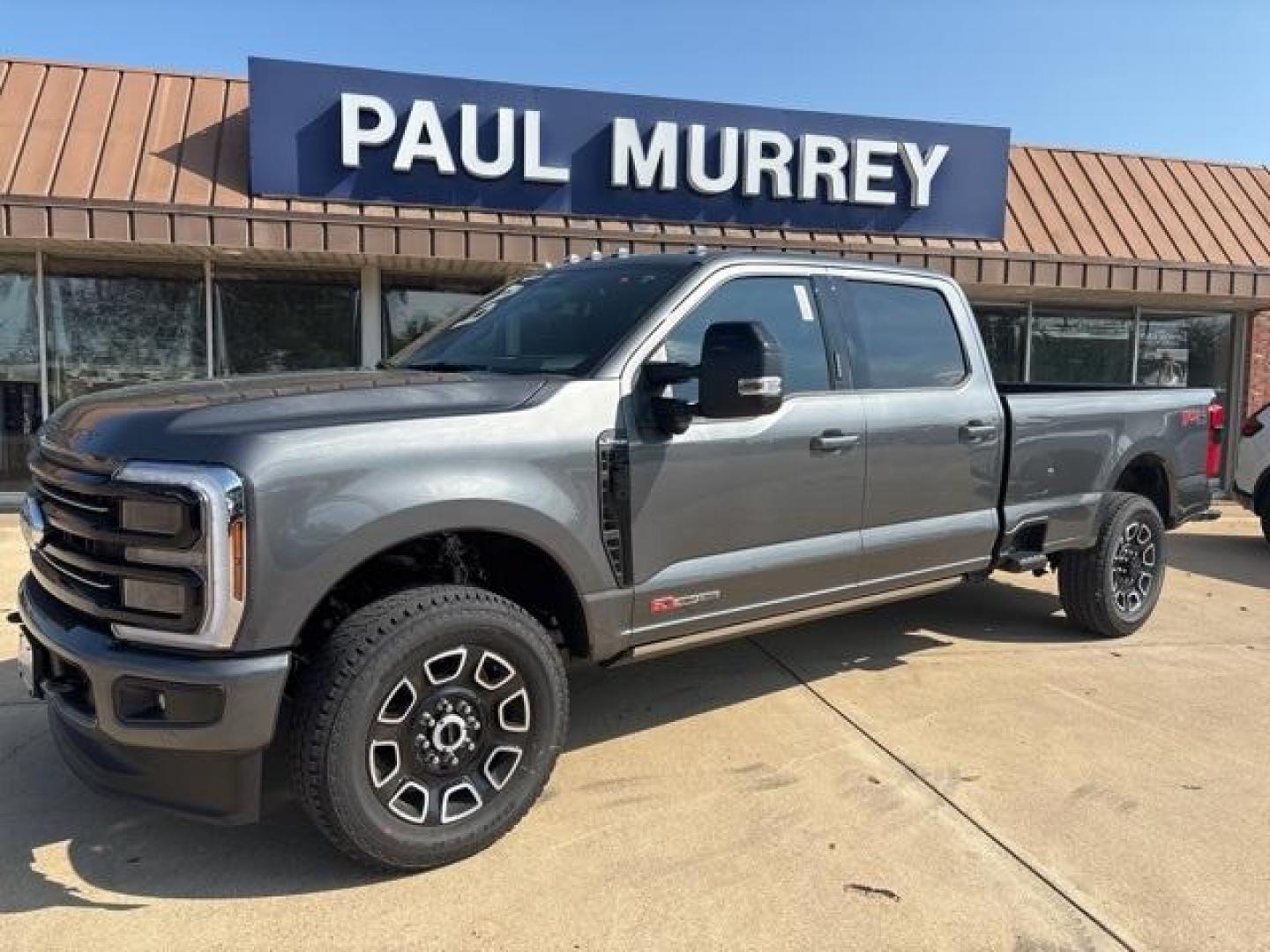 2026 Carbonized Gray Metallic /Black Onyx Ford F-350SD Platinum (1FT8W3BM3TE) with an 6.7L High Output Power Stroke V8 Diesel engine, Automatic transmission, located at 1105 E Mulberry, Kaufman, TX, 75142, (972) 962-2151, 32.589550, -96.300926 - Carbonized Gray Metallic 2026 Ford F-350SD 4D Crew Cab Platinum 4WD 10-Speed Automatic 6.7L High Output Power Stroke V8 Diesel 4WD. - Photo#2