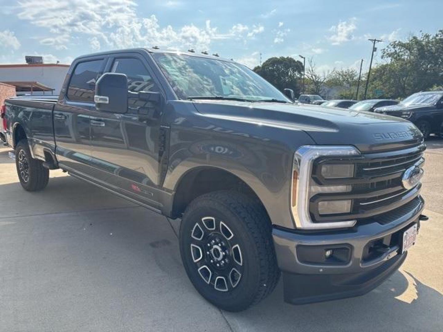 2026 Carbonized Gray Metallic /Black Onyx Ford F-350SD Platinum (1FT8W3BM3TE) with an 6.7L High Output Power Stroke V8 Diesel engine, Automatic transmission, located at 1105 E Mulberry, Kaufman, TX, 75142, (972) 962-2151, 32.589550, -96.300926 - Carbonized Gray Metallic 2026 Ford F-350SD 4D Crew Cab Platinum 4WD 10-Speed Automatic 6.7L High Output Power Stroke V8 Diesel 4WD. - Photo#6