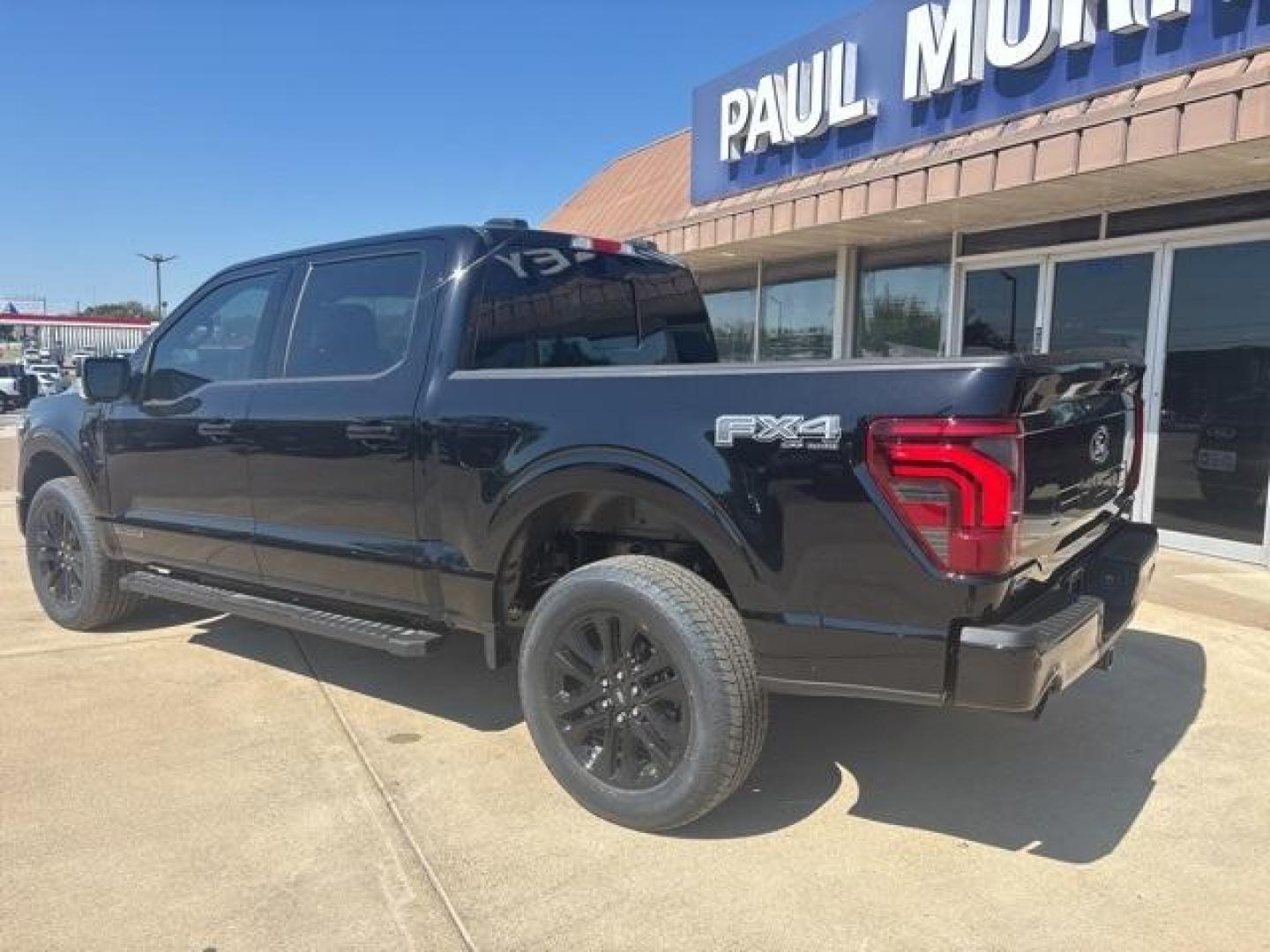 2025 Agate Black Metallic /Black Ford F-150 Lariat (1FTFW5LDXSF) with an 3.5L PowerBoost Full-Hybrid V6 engine, Automatic transmission, located at 1105 E Mulberry, Kaufman, TX, 75142, (972) 962-2151, 32.589550, -96.300926 - Agate Black Metallic 2025 Ford F-150 4D SuperCrew Lariat 4WD 10-Speed Automatic 3.5L PowerBoost Full-Hybrid V6 3.5L PowerBoost Full-Hybrid V6, 4WD.<br><br><br>Please call Paul Murrey Ford Inc. In Kaufman Texas A Family Dealership Since 1952 Serving the Dallas Fort Worth and East Texas areas for over - Photo#3