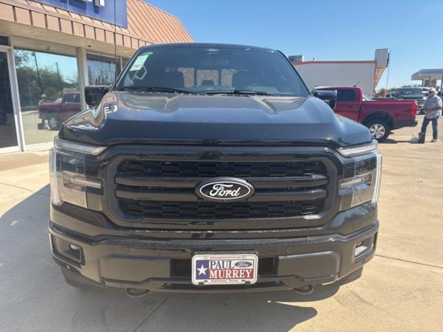 2025 Agate Black Metallic /Black Ford F-150 Lariat (1FTFW5LDXSF) with an 3.5L PowerBoost Full-Hybrid V6 engine, Automatic transmission, located at 1105 E Mulberry, Kaufman, TX, 75142, (972) 962-2151, 32.589550, -96.300926 - Agate Black Metallic 2025 Ford F-150 4D SuperCrew Lariat 4WD 10-Speed Automatic 3.5L PowerBoost Full-Hybrid V6 3.5L PowerBoost Full-Hybrid V6, 4WD.<br><br><br>Please call Paul Murrey Ford Inc. In Kaufman Texas A Family Dealership Since 1952 Serving the Dallas Fort Worth and East Texas areas for over - Photo#7