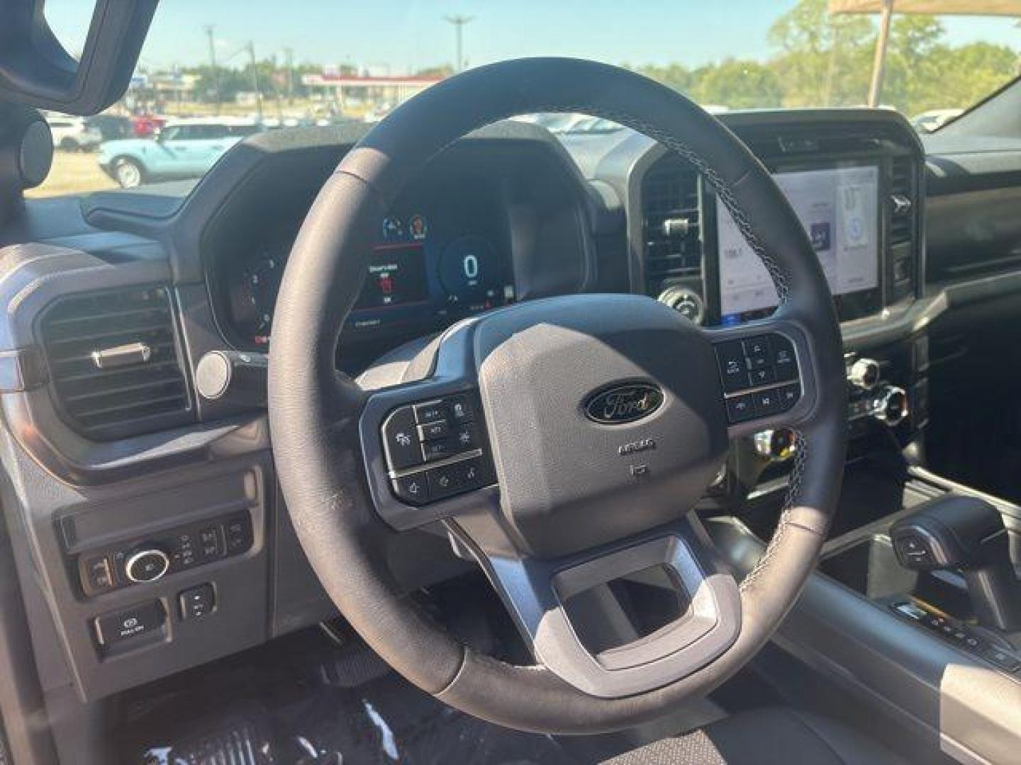 2025 Black Metallic /Black Ford F-150 Lariat (1FTFW5LDXSF) with an 3.5L PowerBoost Full-Hybrid V6 engine, Automatic transmission, located at 1105 E Mulberry, Kaufman, TX, 75142, (972) 962-2151, 32.589550, -96.300926 - $9,121 off MSRP!<br><br>3.5L PowerBoost Full-Hybrid V6, 4WD.<br>Agate Black Metallic 2025 Ford F-150 4D SuperCrew Lariat 4WD 10-Speed Automatic 3.5L PowerBoost Full-Hybrid V6 23/23 City/Highway MPG Price includes: $1000 - Truck Month Retail Bonus Cash. Exp. 03/31/2026 $1500 - Retail Bonus Cash. Exp. - Photo#12