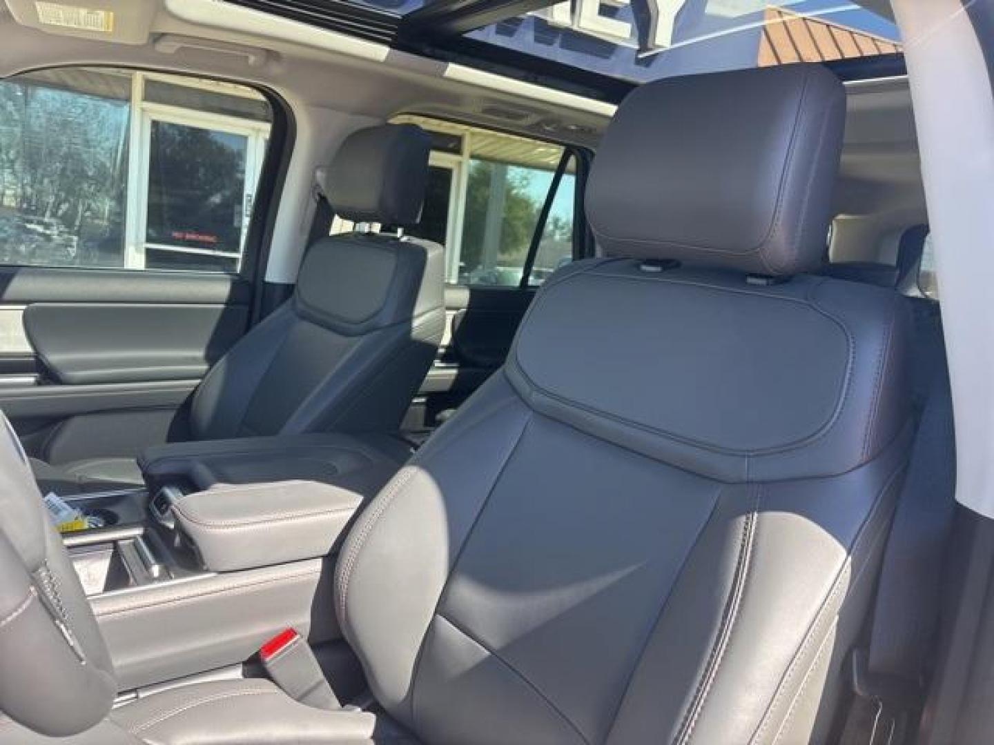 2025 Agate Black Metallic /Gray Ford Expedition Max (1FMJK1H87SE) with an EcoBoost 3.5L V6 GTDi DOHC 24V Twin Turbocharged engine, Automatic transmission, located at 1105 E Mulberry, Kaufman, TX, 75142, (972) 962-2151, 32.589550, -96.300926 - Photo#9