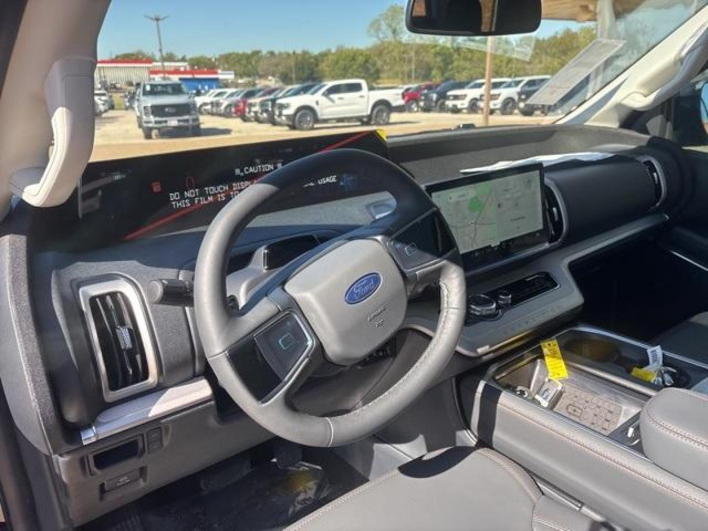 2025 Agate Black Metallic /Gray Ford Expedition Max (1FMJK1H87SE) with an EcoBoost 3.5L V6 GTDi DOHC 24V Twin Turbocharged engine, Automatic transmission, located at 1105 E Mulberry, Kaufman, TX, 75142, (972) 962-2151, 32.589550, -96.300926 - Photo#11
