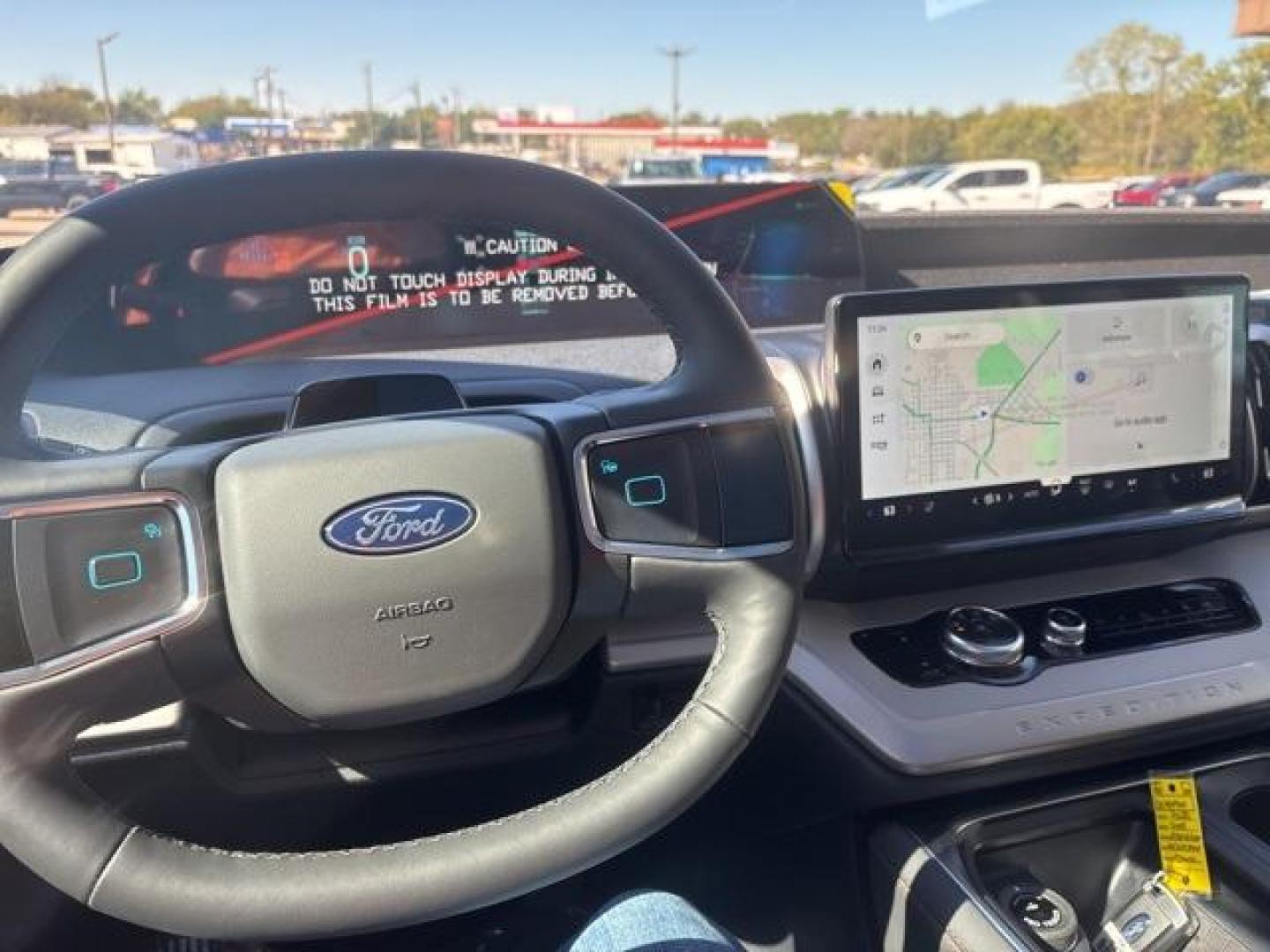 2025 Agate Black Metallic /Gray Ford Expedition Max (1FMJK1H87SE) with an EcoBoost 3.5L V6 GTDi DOHC 24V Twin Turbocharged engine, Automatic transmission, located at 1105 E Mulberry, Kaufman, TX, 75142, (972) 962-2151, 32.589550, -96.300926 - Photo#22