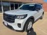 2025 Space White Metallic /Gray Ford Explorer Active (1FMUK7DH0SG) with an 2.3L EcoBoost I-4 engine, Automatic transmission, located at 1105 E Mulberry, Kaufman, TX, 75142, (972) 962-2151, 32.589550, -96.300926 - $2,554 off MSRP!<br><br><br>Space White Metallic 2025 Ford Explorer 4D Sport Utility Active RWD 10-Speed Automatic 2.3L EcoBoost I-4 20/29 City/Highway MPG<br><br>20/29 City/Highway MPG Price includes: $1500 - Bonus Customer Cash. Exp. 01/05/2026 - Photo#1