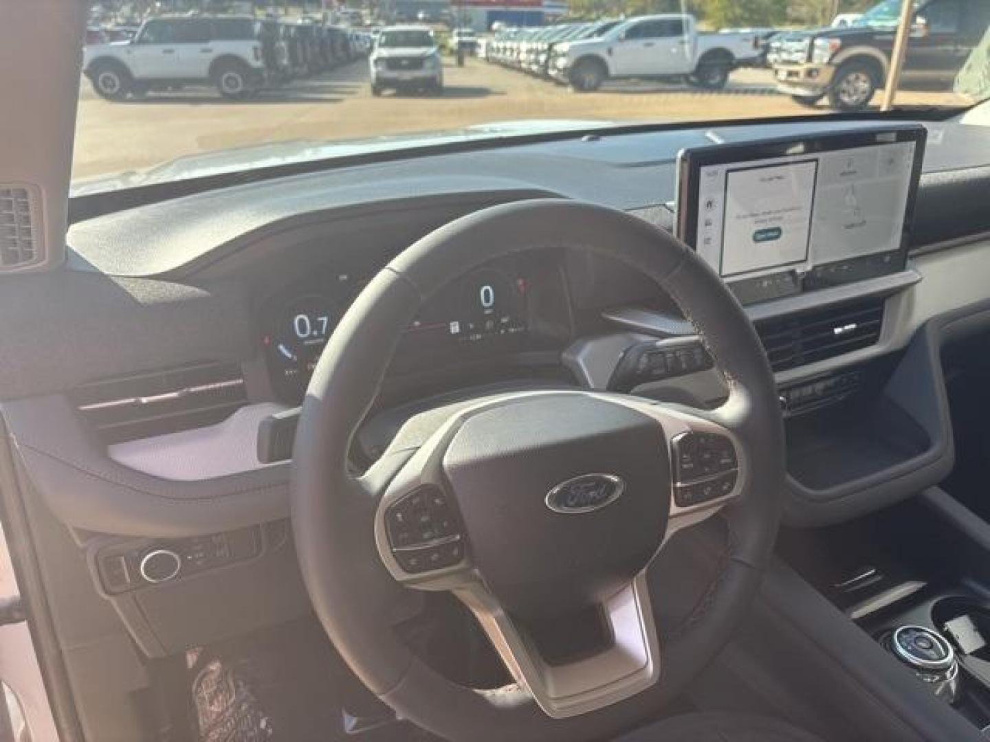 2025 Space White Metallic /Gray Ford Explorer Active (1FMUK7DH0SG) with an 2.3L EcoBoost I-4 engine, Automatic transmission, located at 1105 E Mulberry, Kaufman, TX, 75142, (972) 962-2151, 32.589550, -96.300926 - $2,554 off MSRP!<br><br><br>Space White Metallic 2025 Ford Explorer 4D Sport Utility Active RWD 10-Speed Automatic 2.3L EcoBoost I-4 20/29 City/Highway MPG<br><br>20/29 City/Highway MPG Price includes: $1500 - Bonus Customer Cash. Exp. 01/05/2026 - Photo#11