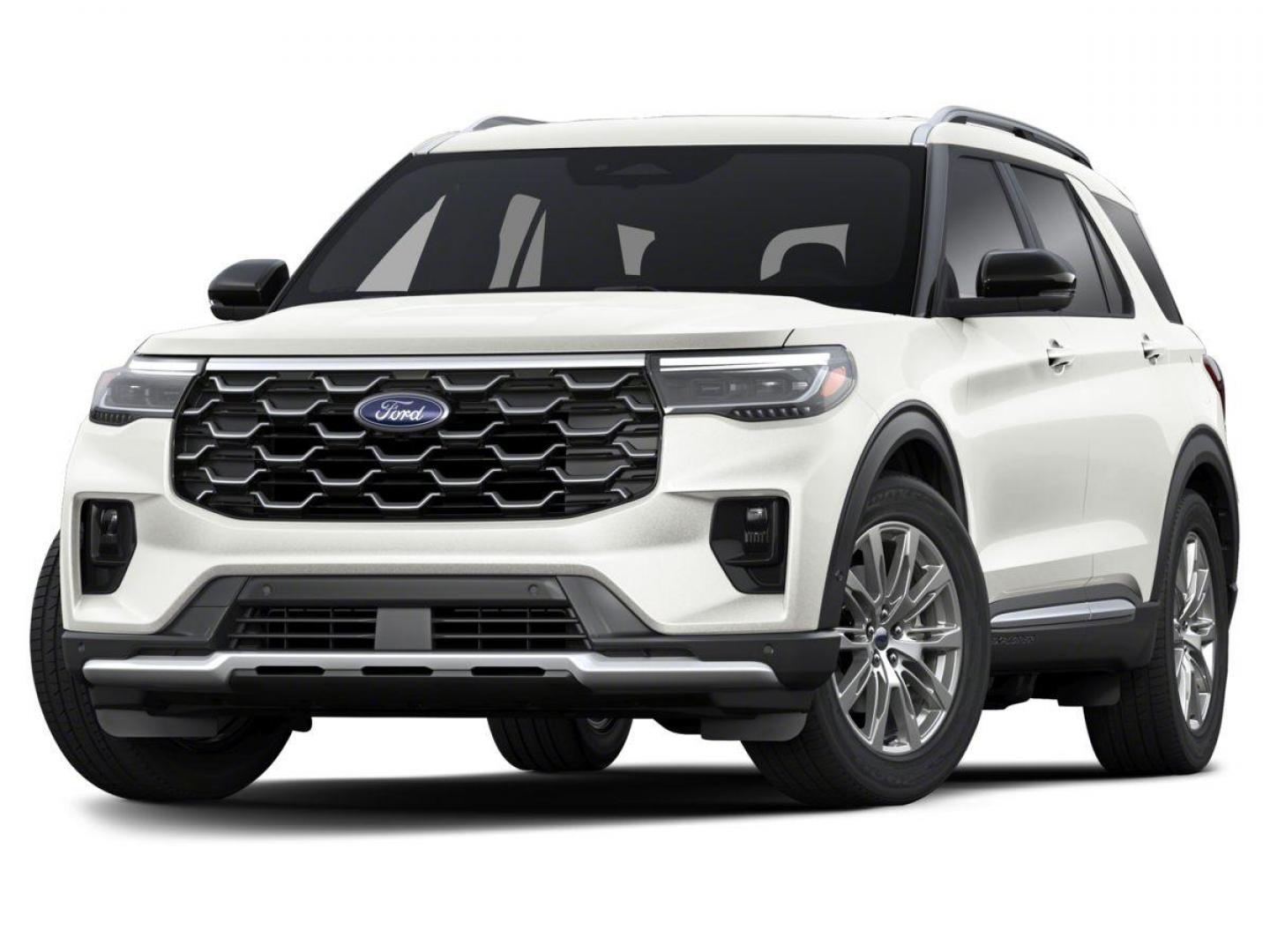 2025 White Metallic /Mojave Dusk/Onyx Ford Explorer Platinum (1FMWK8HC2SG) with an 3.0L EcoBoost V6 engine, Automatic transmission, located at 1105 E Mulberry, Kaufman, TX, 75142, (972) 962-2151, 32.589550, -96.300926 - Star White Metallic Tri-Coat 2025 Ford Explorer 4D Sport Utility Platinum 4WD 10-Speed Automatic 3.0L EcoBoost V6 4WD.<br><br>Recent Arrival!<br><br><br>Please call Paul Murrey Ford Inc. In Kaufman Texas A Family Dealership Since 1952 Serving the Dallas Fort Worth and East Texas areas for over 70 ye - Photo#0