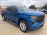 2022 Glacier Blue Metallic /Black Chevrolet Silverado 1500 Custom (1GCPABEK5NZ) with an 2.7L Turbo engine, Automatic transmission, located at 1105 E Mulberry, Kaufman, TX, 75142, (972) 962-2151, 32.589550, -96.300926 - Glacier Blue Metallic 2022 Chevrolet Silverado 1500 4D Crew Cab Custom RWD 8-Speed Automatic 2.7L Turbo 8-Speed Automatic, Black Cloth. Priced below KBB Fair Purchase Price!<br><br><br>Odometer is 21114 miles below market average!<br><br><br>Please call Paul Murrey Ford Inc. In Kaufman Texas A Famil - Photo#6