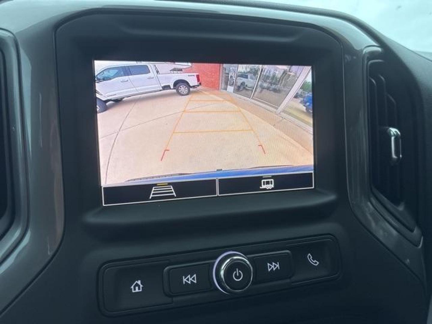 2022 Glacier Blue Metallic /Black Chevrolet Silverado 1500 Custom (1GCPABEK5NZ) with an 2.7L Turbo engine, Automatic transmission, located at 1105 E Mulberry, Kaufman, TX, 75142, (972) 962-2151, 32.589550, -96.300926 - Glacier Blue Metallic 2022 Chevrolet Silverado 1500 4D Crew Cab Custom RWD 8-Speed Automatic 2.7L Turbo 8-Speed Automatic, Black Cloth. Priced below KBB Fair Purchase Price!<br><br><br>Odometer is 21114 miles below market average!<br><br><br>Please call Paul Murrey Ford Inc. In Kaufman Texas A Famil - Photo#23