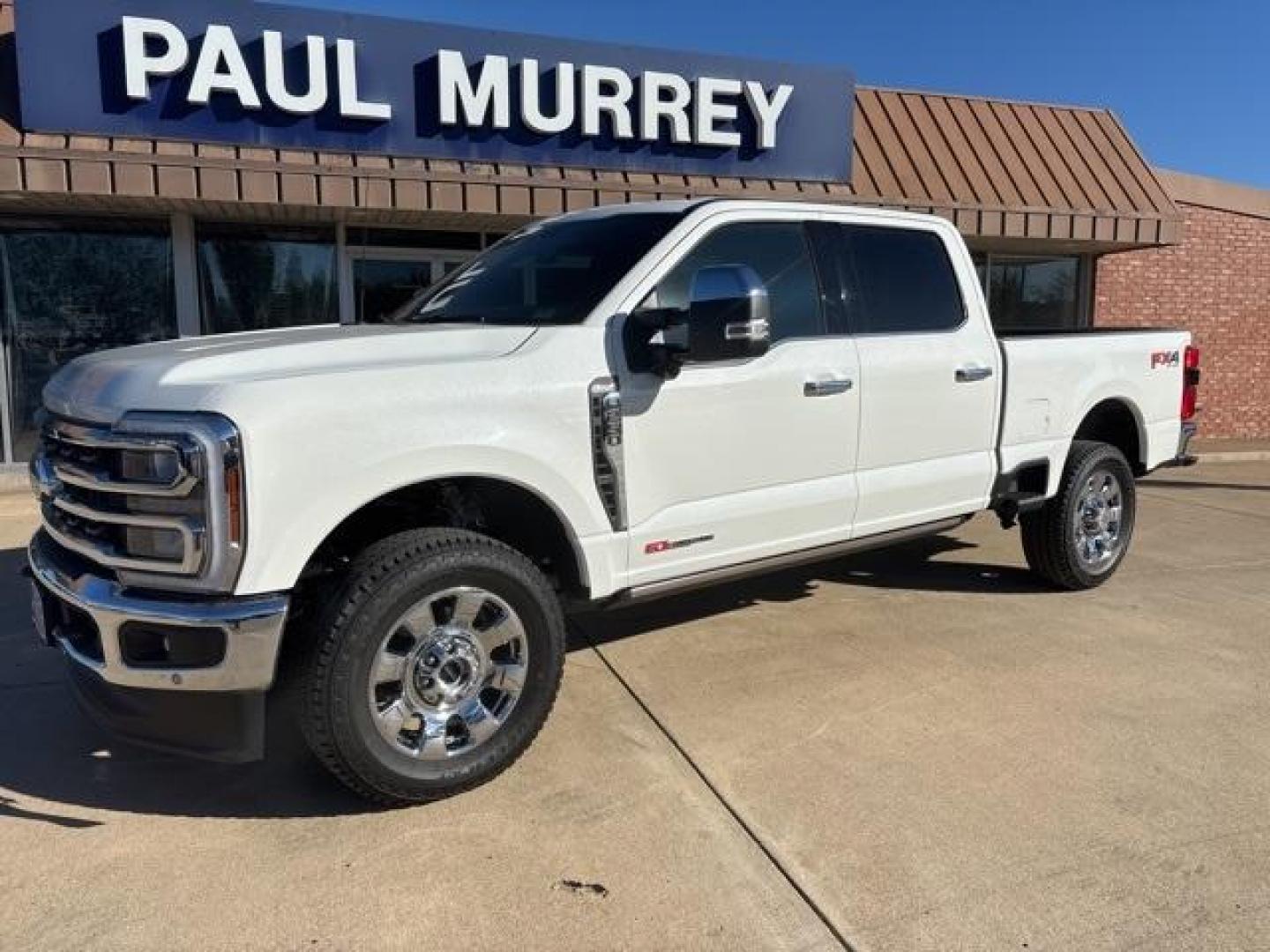 2026 Star White Metallic Tri-Coat /Java Ford F-250SD King Ranch (1FT8W2BM5TE) with an 6.7L High Output Power Stroke V8 Diesel engine, Automatic transmission, located at 1105 E Mulberry, Kaufman, TX, 75142, (972) 962-2151, 32.589550, -96.300926 - Star White Metallic Tri-Coat 2026 Ford F-250SD 4D Crew Cab 4WD 10-Speed Automatic 6.7L High Output Power Stroke V8 Diesel 4WD. - Photo#2