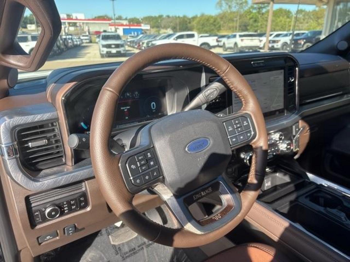 2026 Star White Metallic Tri-Coat /Java Ford F-250SD King Ranch (1FT8W2BM5TE) with an 6.7L High Output Power Stroke V8 Diesel engine, Automatic transmission, located at 1105 E Mulberry, Kaufman, TX, 75142, (972) 962-2151, 32.589550, -96.300926 - Star White Metallic Tri-Coat 2026 Ford F-250SD 4D Crew Cab 4WD 10-Speed Automatic 6.7L High Output Power Stroke V8 Diesel 4WD. - Photo#13