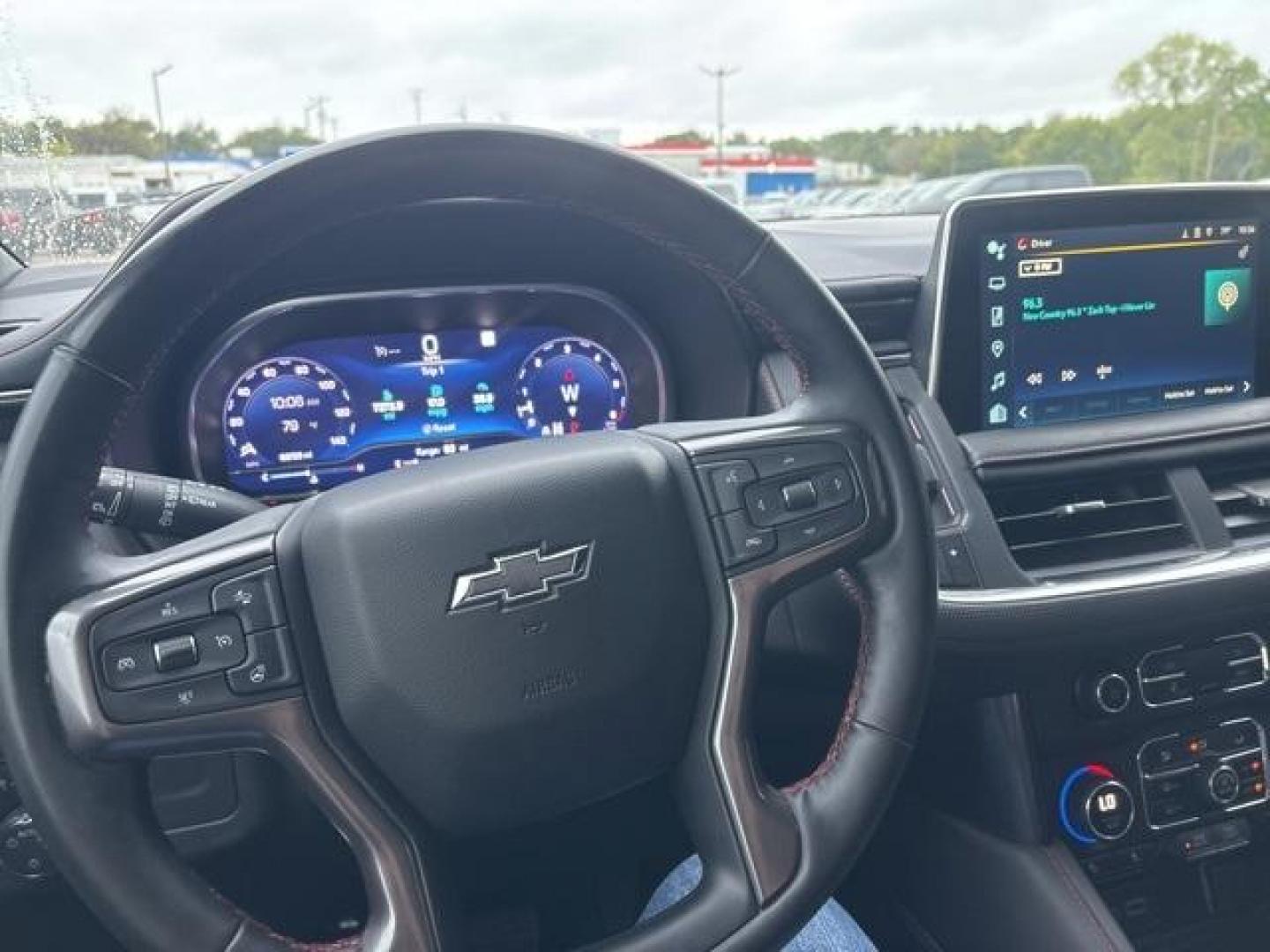 2023 Black /Jet Black/Victory Red Chevrolet Tahoe RST (1GNSKRKD4PR) with an EcoTec3 5.3L V8 engine, Automatic transmission, located at 1105 E Mulberry, Kaufman, TX, 75142, (972) 962-2151, 32.589550, -96.300926 - Black 2023 Chevrolet Tahoe 4D Sport Utility RST 4WD 10-Speed Automatic with Overdrive EcoTec3 5.3L V8 4WD, Jet Black/Victory Red Leather.<br><br><br>Please call Paul Murrey Ford Inc. In Kaufman Texas A Family Dealership Since 1952 Serving the Dallas Fort Worth and East Texas areas for over 70 years. - Photo#21