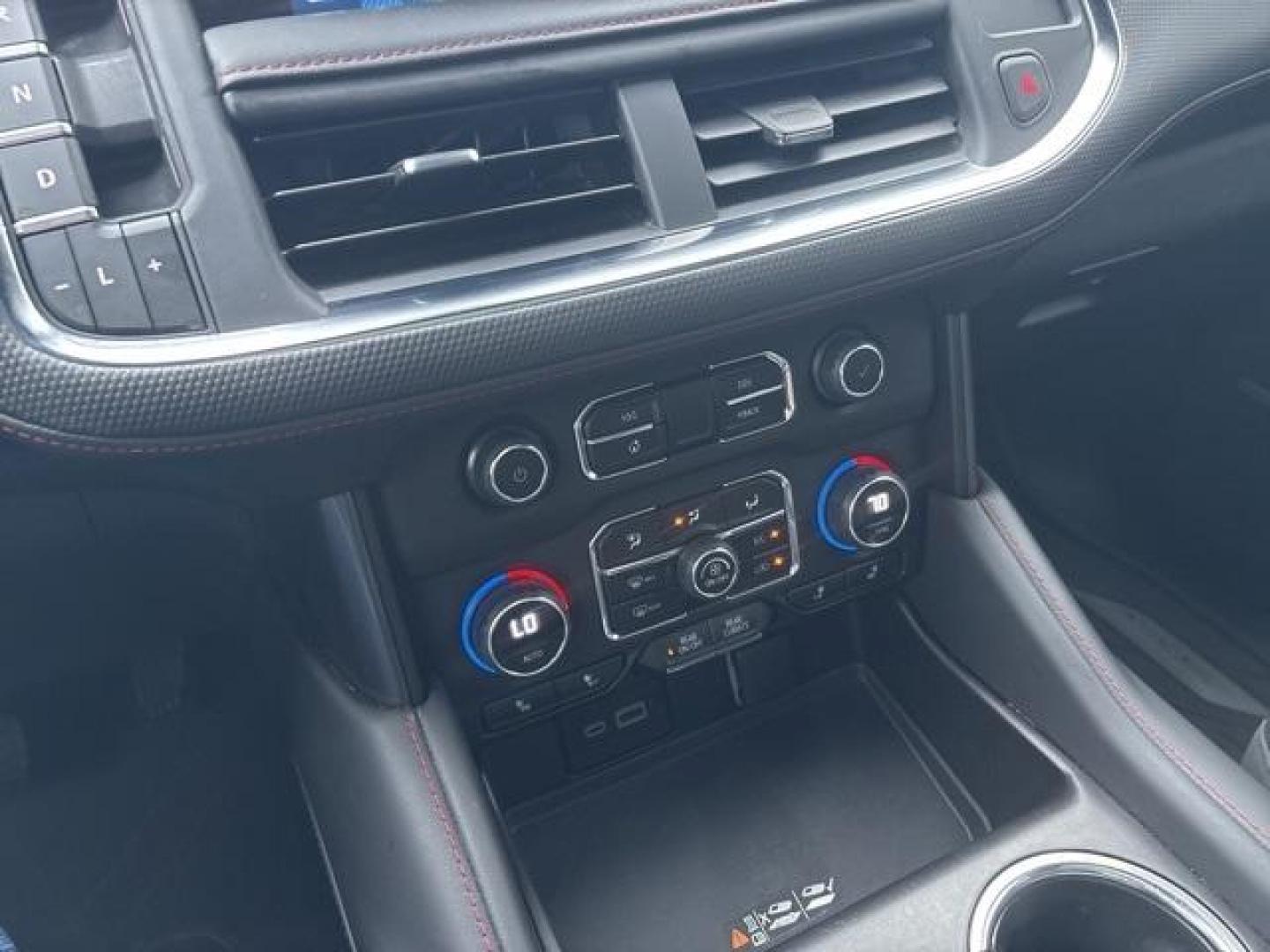 2023 Black /Jet Black/Victory Red Chevrolet Tahoe RST (1GNSKRKD4PR) with an EcoTec3 5.3L V8 engine, Automatic transmission, located at 1105 E Mulberry, Kaufman, TX, 75142, (972) 962-2151, 32.589550, -96.300926 - Black 2023 Chevrolet Tahoe 4D Sport Utility RST 4WD 10-Speed Automatic with Overdrive EcoTec3 5.3L V8 4WD, Jet Black/Victory Red Leather.<br><br><br>Please call Paul Murrey Ford Inc. In Kaufman Texas A Family Dealership Since 1952 Serving the Dallas Fort Worth and East Texas areas for over 70 years. - Photo#24