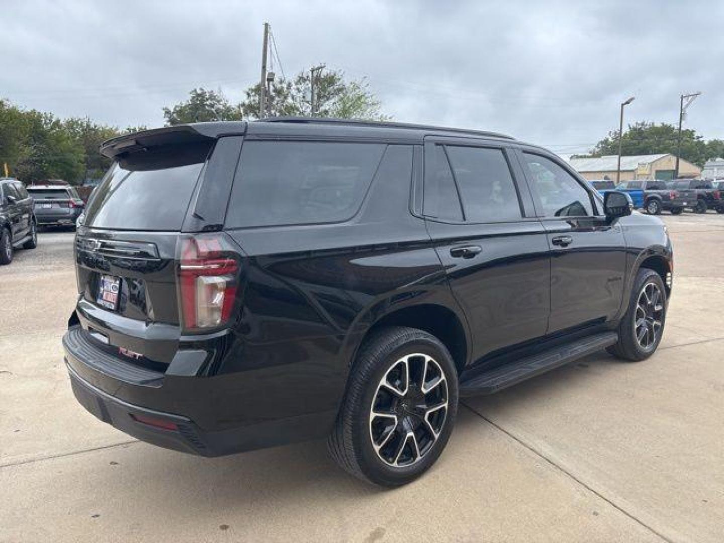 2023 Black /Red Chevrolet Tahoe RST (1GNSKRKD4PR) with an EcoTec3 5.3L V8 engine, Automatic transmission, located at 1105 E Mulberry, Kaufman, TX, 75142, (972) 962-2151, 32.589550, -96.300926 - Black 2023 Chevrolet Tahoe 4D Sport Utility RST 4WD 10-Speed Automatic with Overdrive EcoTec3 5.3L V8 Entertainment System, 4WD, Red Leather, 2nd Row Pwr Release 60/40 Split-Folding Bench Seat, 3rd Row 60/40 Power-Folding Split-Bench Seat, Adaptive Cruise Control, Driver Alert Package, Enhanced Auto - Photo#4