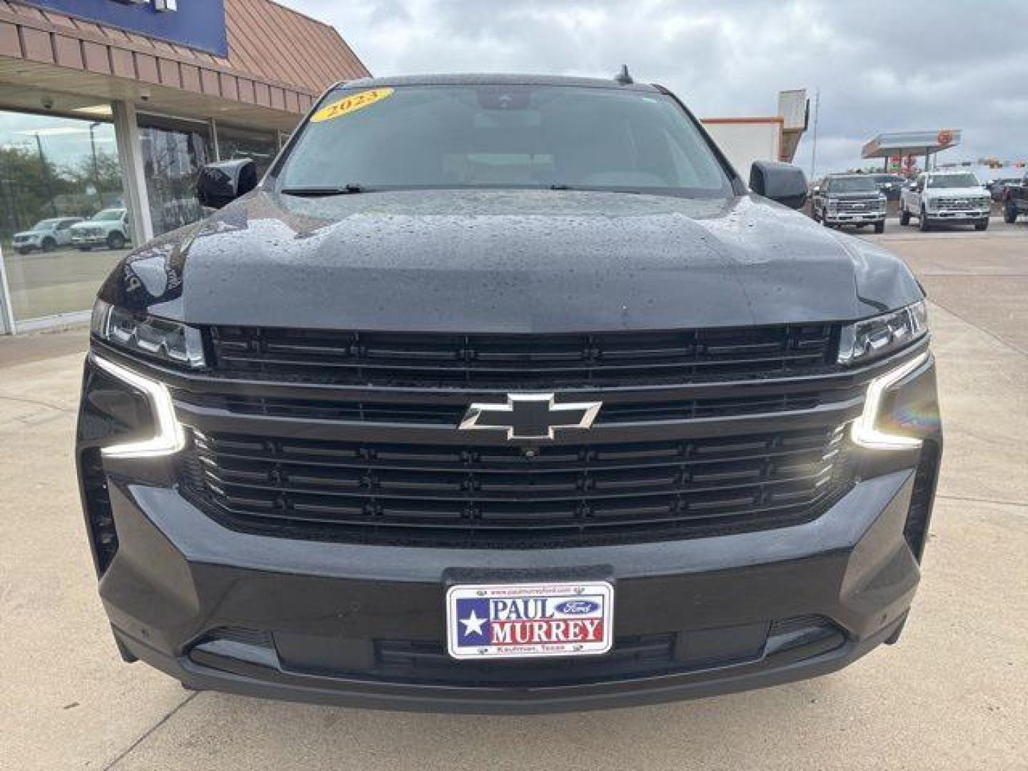 2023 Black /Red Chevrolet Tahoe RST (1GNSKRKD4PR) with an EcoTec3 5.3L V8 engine, Automatic transmission, located at 1105 E Mulberry, Kaufman, TX, 75142, (972) 962-2151, 32.589550, -96.300926 - Black 2023 Chevrolet Tahoe 4D Sport Utility RST 4WD 10-Speed Automatic with Overdrive EcoTec3 5.3L V8 Entertainment System, 4WD, Red Leather, 2nd Row Pwr Release 60/40 Split-Folding Bench Seat, 3rd Row 60/40 Power-Folding Split-Bench Seat, Adaptive Cruise Control, Driver Alert Package, Enhanced Auto - Photo#6