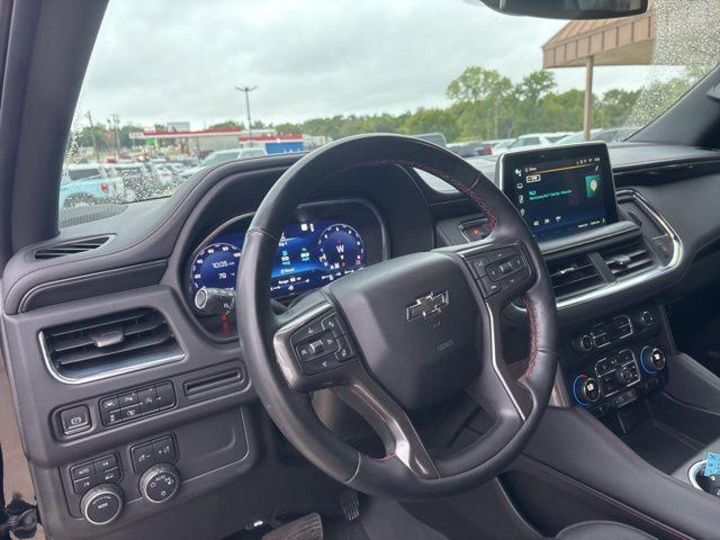 2023 Black /Red Chevrolet Tahoe RST (1GNSKRKD4PR) with an EcoTec3 5.3L V8 engine, Automatic transmission, located at 1105 E Mulberry, Kaufman, TX, 75142, (972) 962-2151, 32.589550, -96.300926 - Black 2023 Chevrolet Tahoe 4D Sport Utility RST 4WD 10-Speed Automatic with Overdrive EcoTec3 5.3L V8 Entertainment System, 4WD, Red Leather, 2nd Row Pwr Release 60/40 Split-Folding Bench Seat, 3rd Row 60/40 Power-Folding Split-Bench Seat, Adaptive Cruise Control, Driver Alert Package, Enhanced Auto - Photo#10