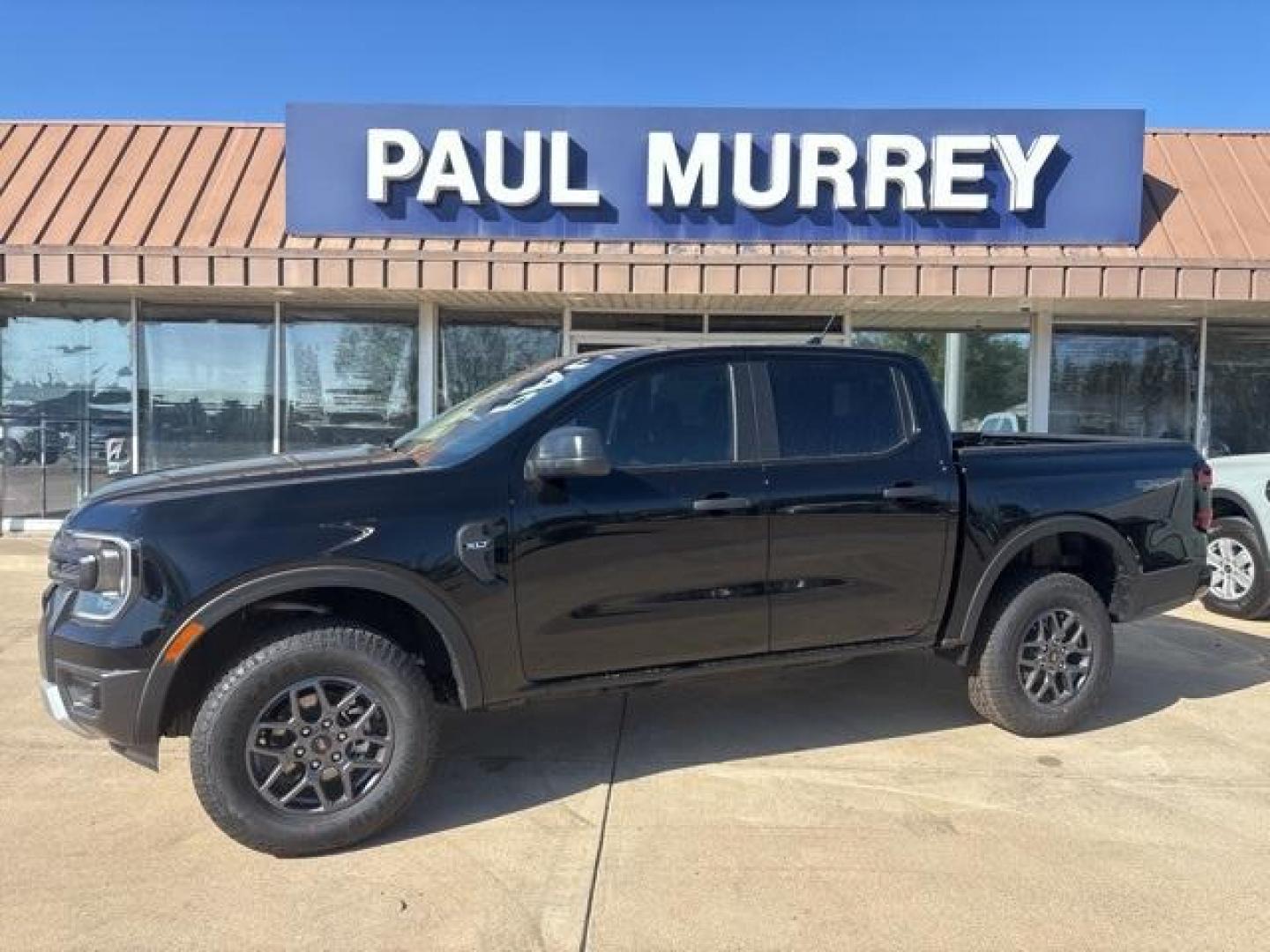 2025 Shadow Black /Ebony Ford Ranger XLT (1FTER4GH2SL) with an EcoBoost 2.3L I4 GTDi DOHC Turbocharged VCT engine, Automatic transmission, located at 1105 E Mulberry, Kaufman, TX, 75142, (972) 962-2151, 32.589550, -96.300926 - Photo#0